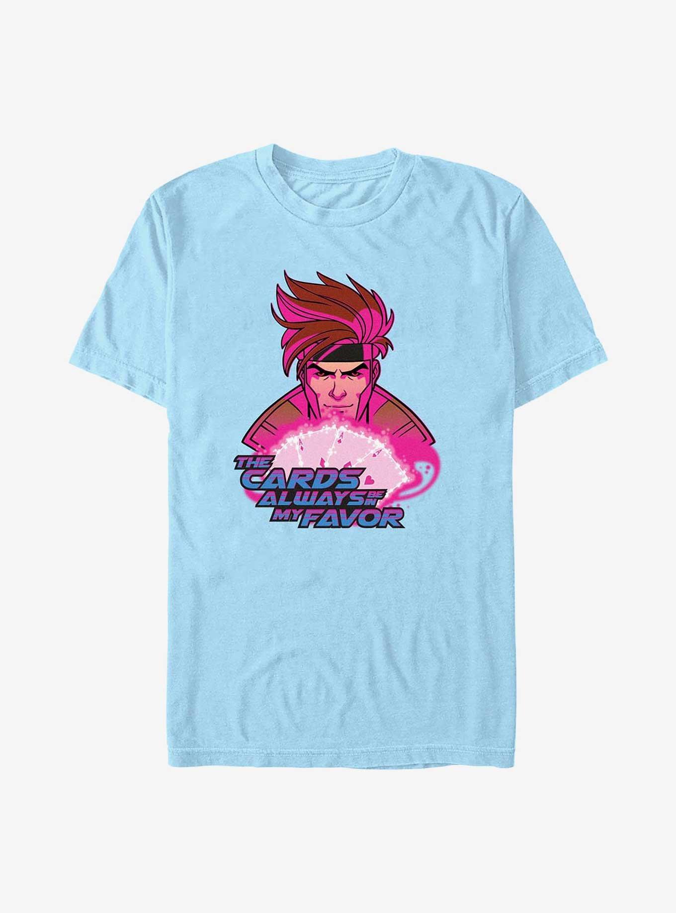 X-Men Gambit Cards In My Favor Extra Soft T-Shirt, , hi-res