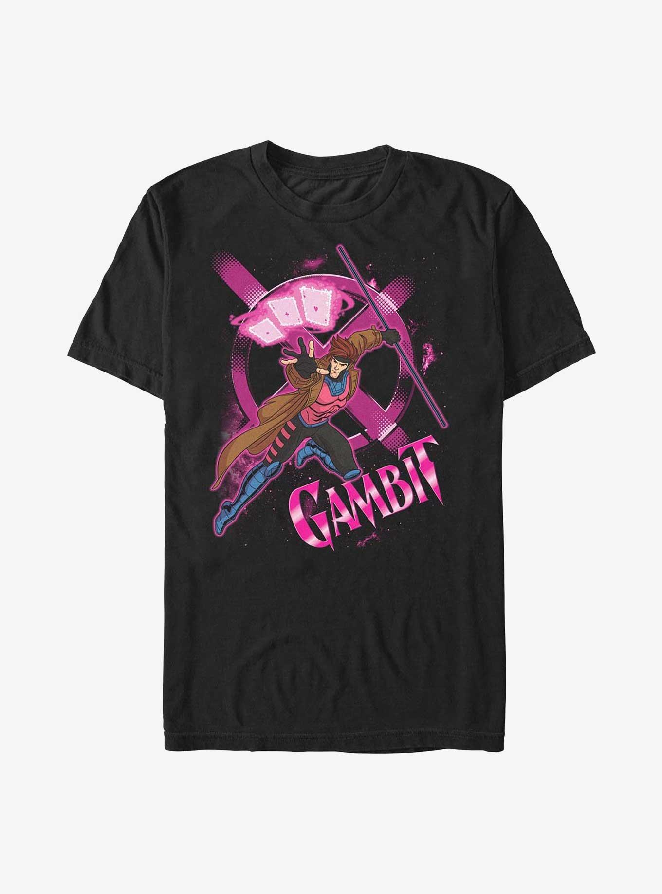 X-Men Gambit Enhanced Powers Extra Soft T-Shirt, , hi-res