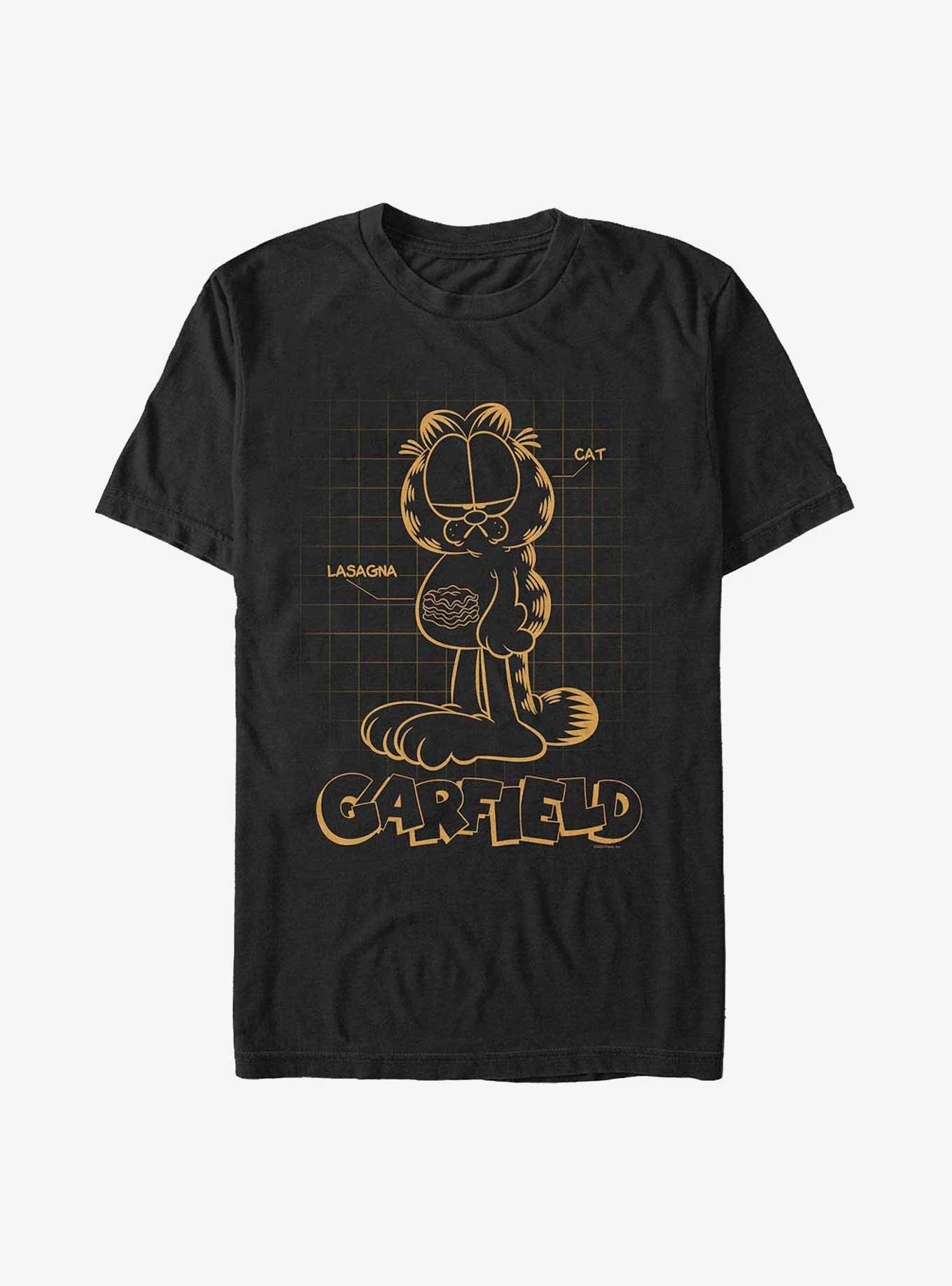 Garfield Schematic Extra Soft T-Shirt