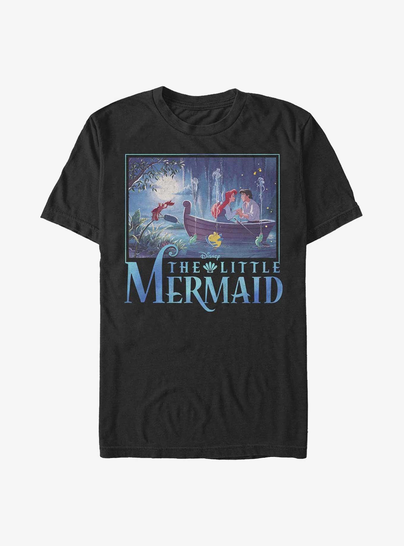 Disney The Little Mermaid Ariel & Eric Boat Portrait Extra Soft T-Shirt, , hi-res