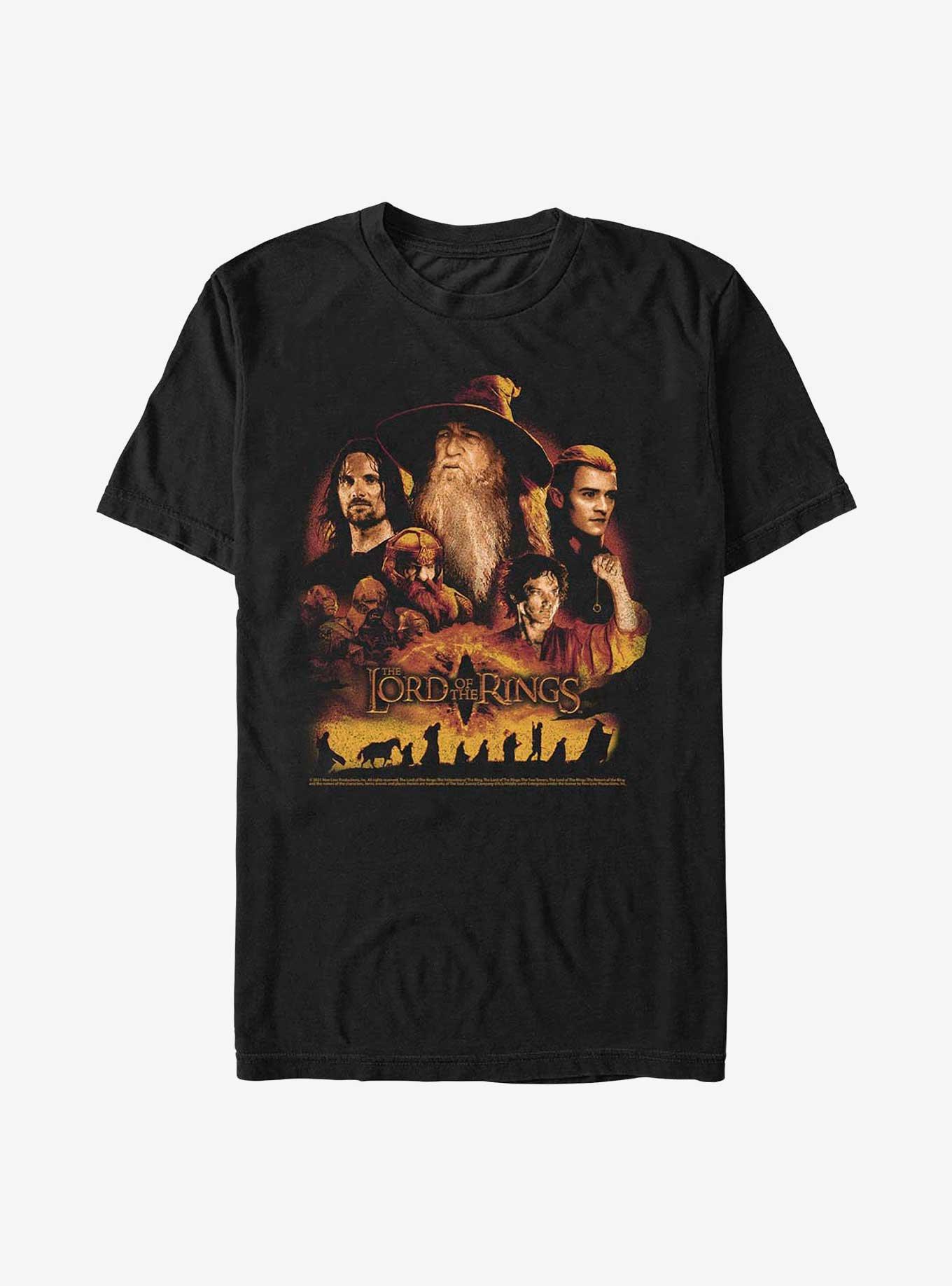 The Lord of the Rings Poster Heavyweight T-Shirt