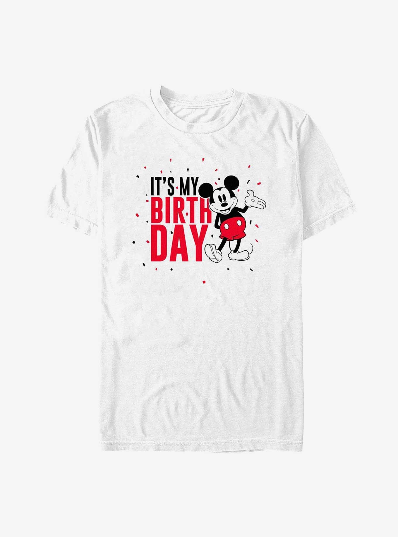 Disney Mickey Mouse Birthday Extra Soft T-Shirt, , hi-res