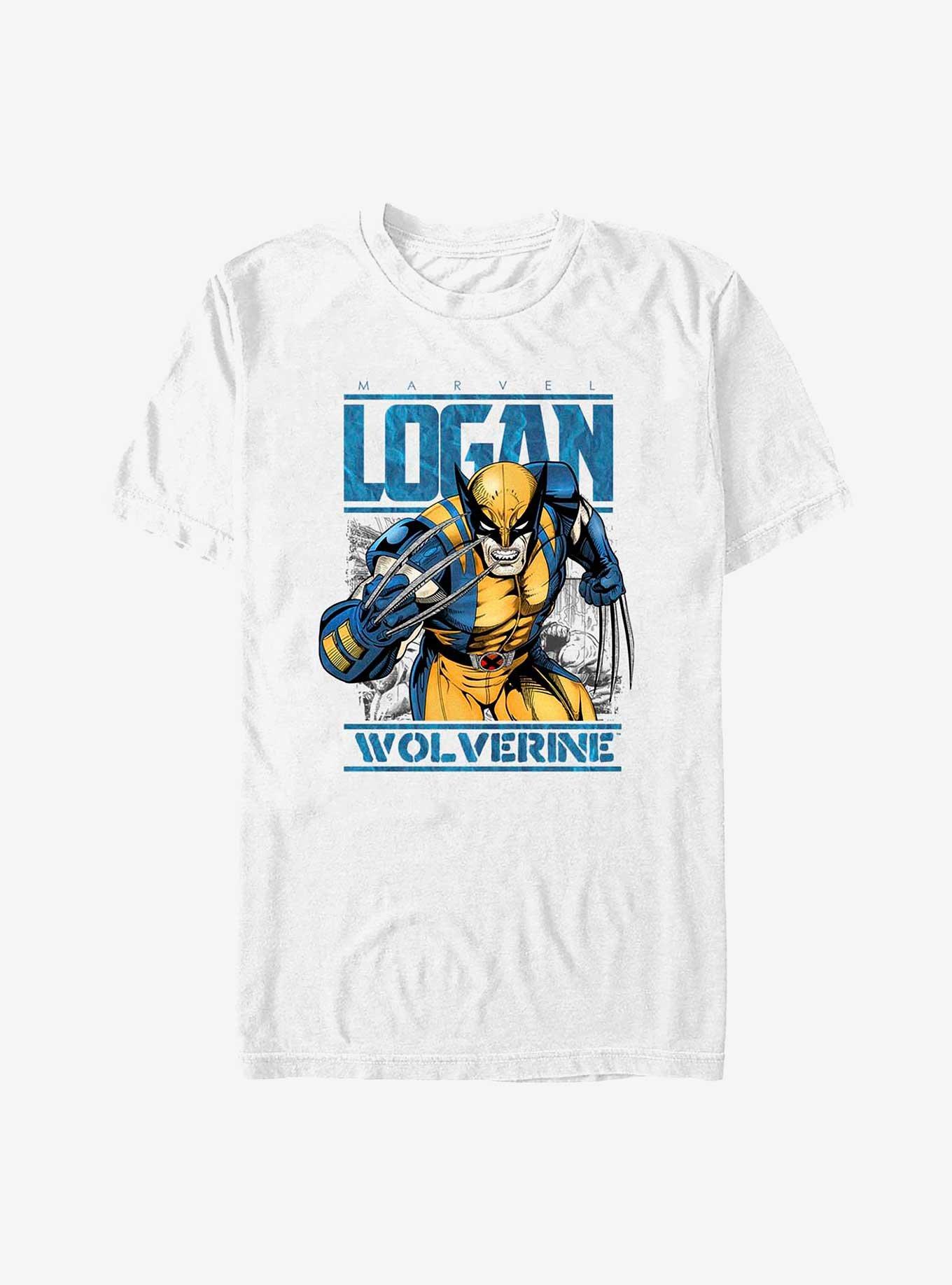 Wolverine Logan Claws Heavyweight T-Shirt