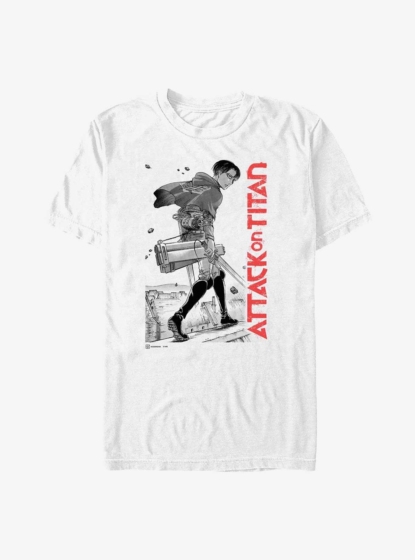 Attack on Titan Levi Manga Heavyweight T-Shirt