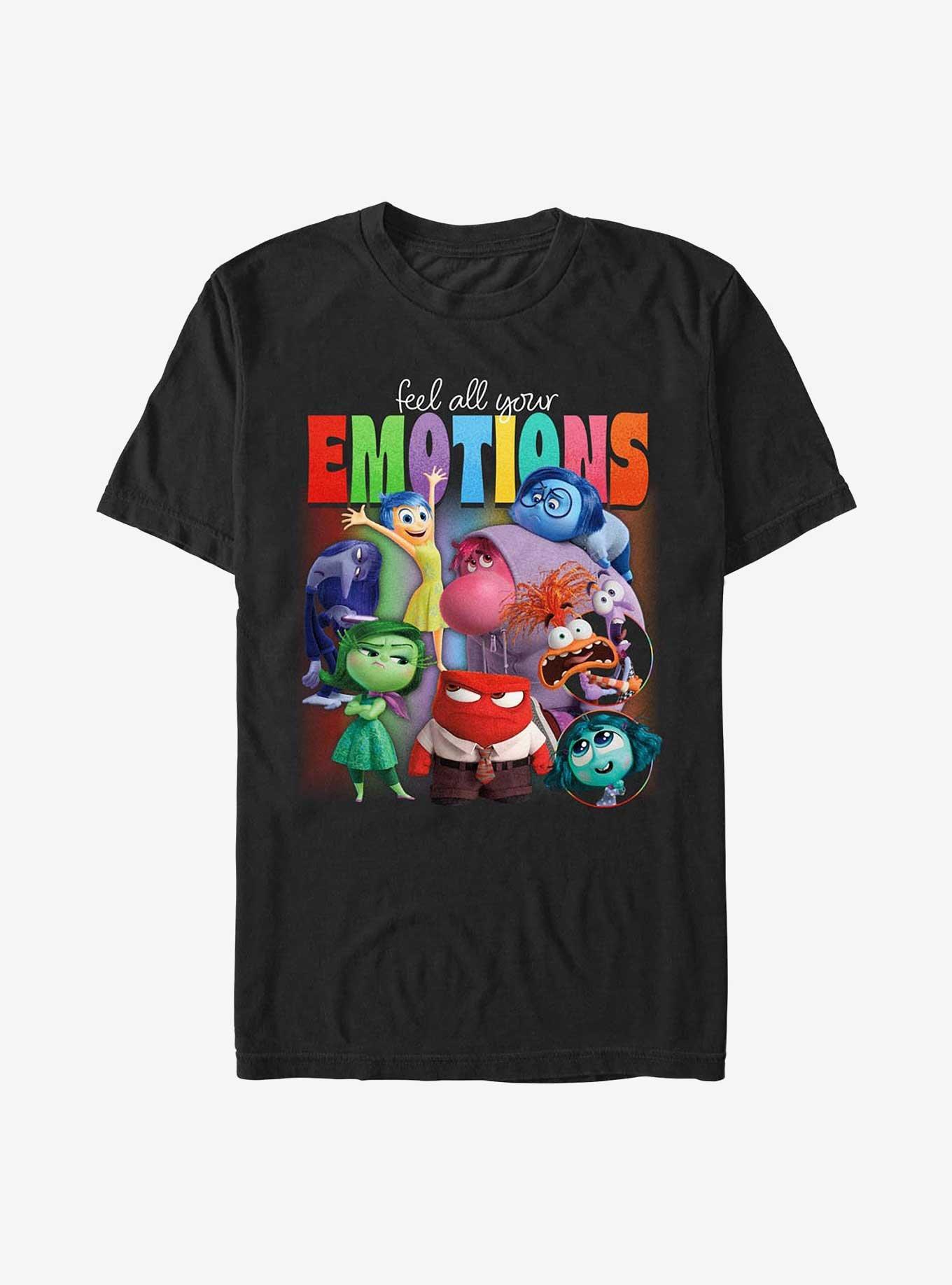 Disney Pixar Inside Out Feel All Your Emotions Heavyweight T-Shirt