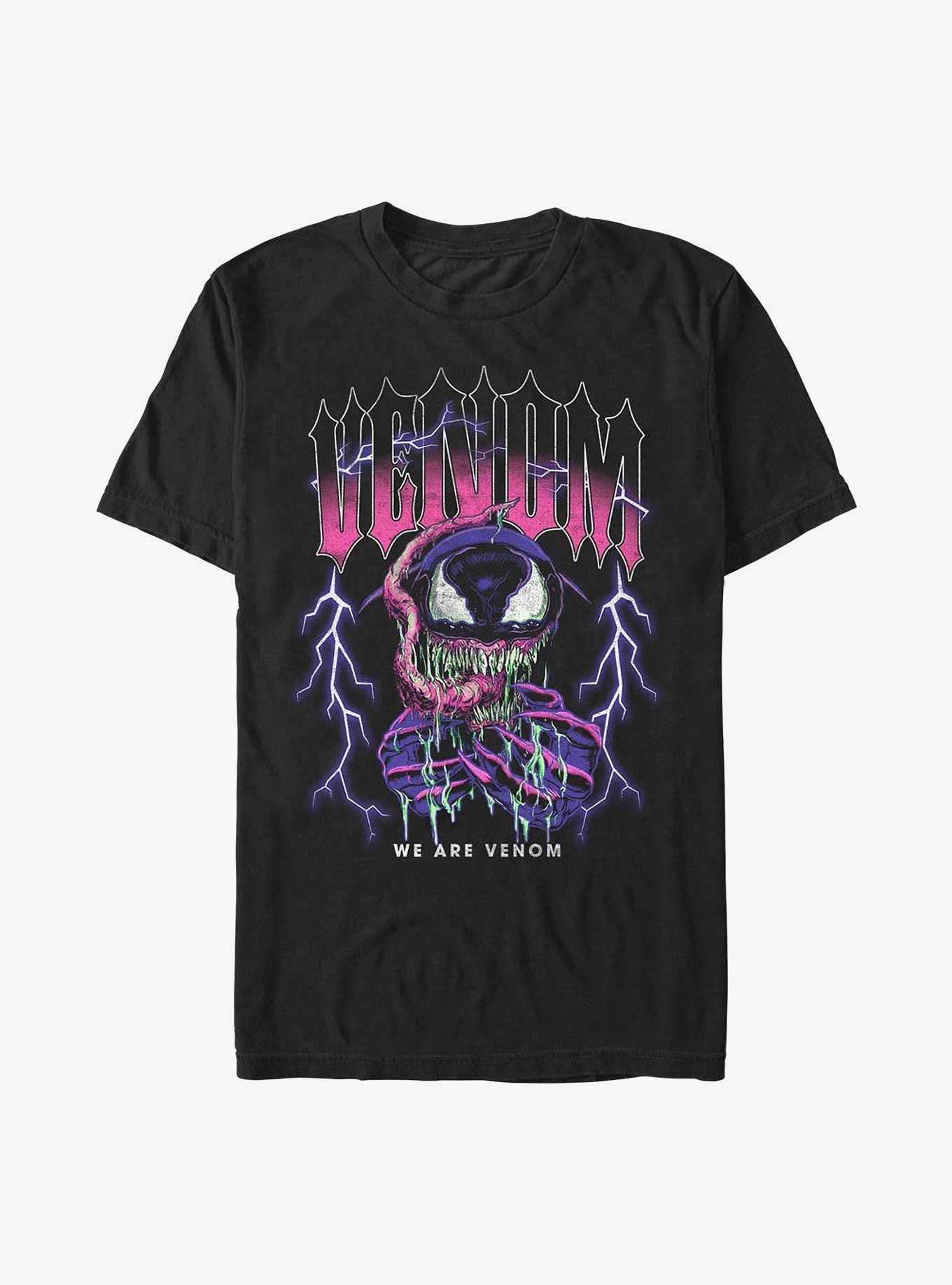 Marvel Spider-Man Lightning Venom Metal Extra Soft T-Shirt, , hi-res