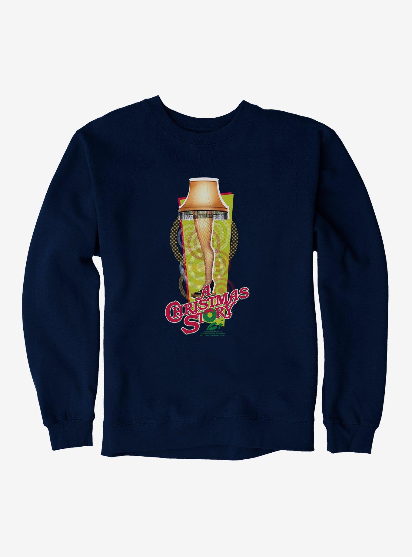 A Christmas Story Leg Lamp Sweatshirt