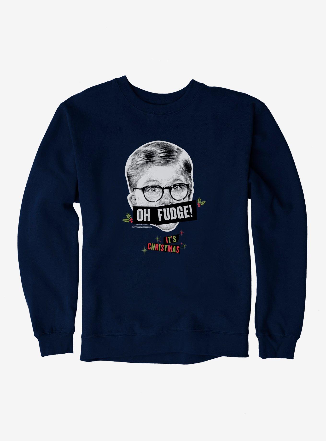 A Christmas Story Oh Fudge Sweatshirt, , hi-res