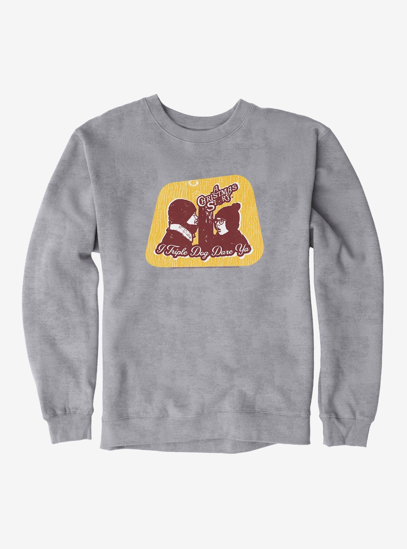 A Christmas Story Triple Dog Sweatshirt, , hi-res