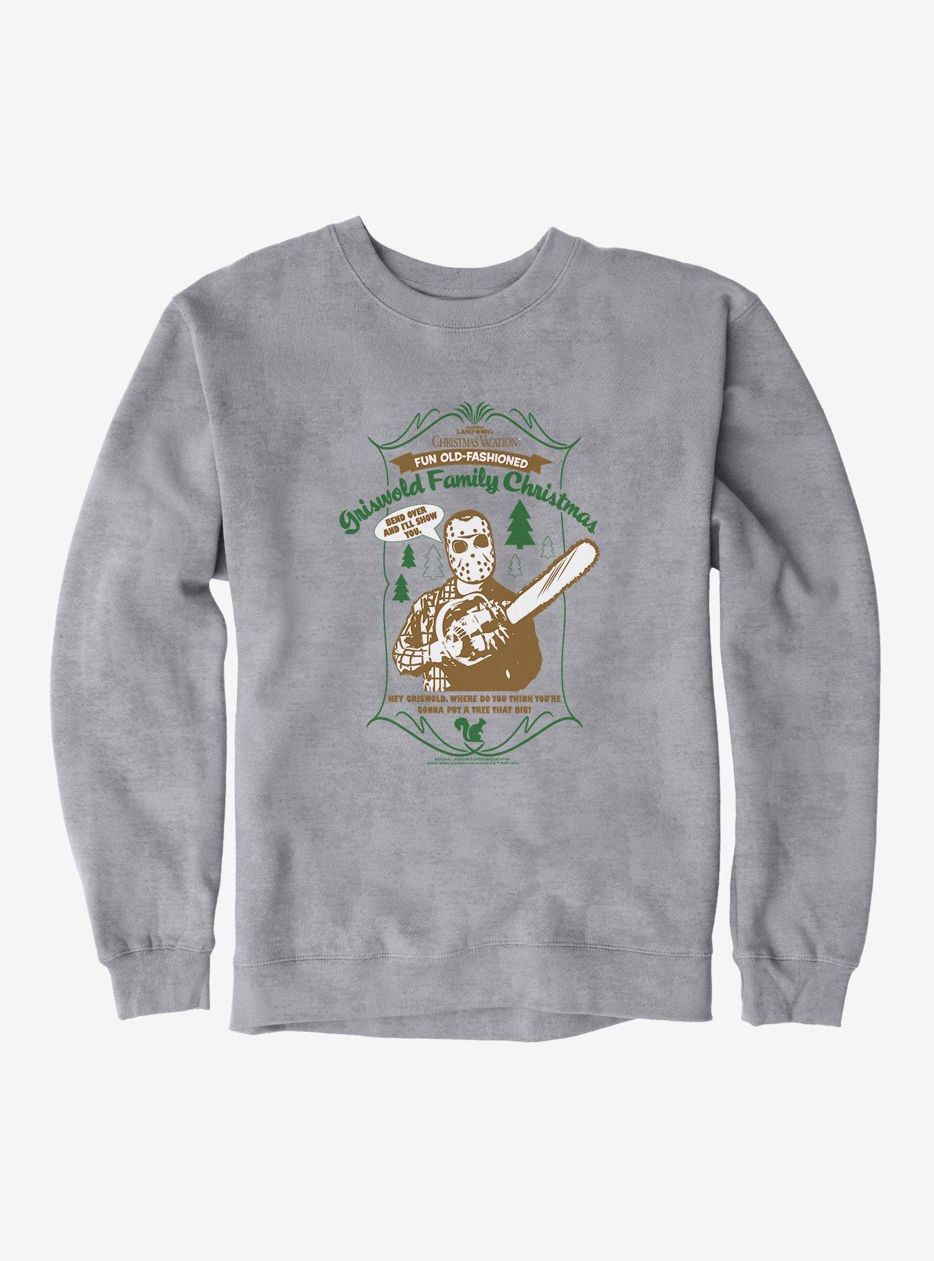 National Lampoon's Christmas Vacation Chainsaw Sweatshirt, , hi-res
