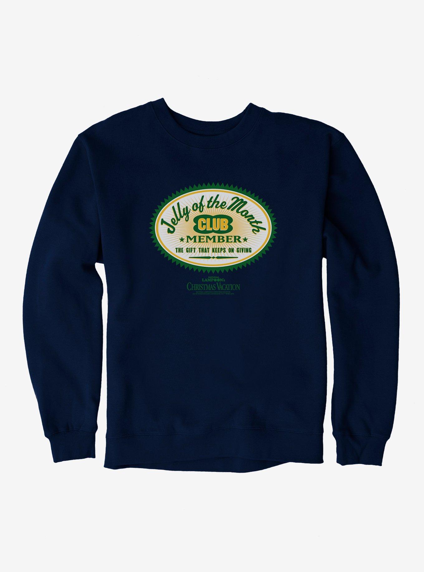 National Lampoon's Christmas Vacation Jelly Club Sweatshirt, NAVY, hi-res