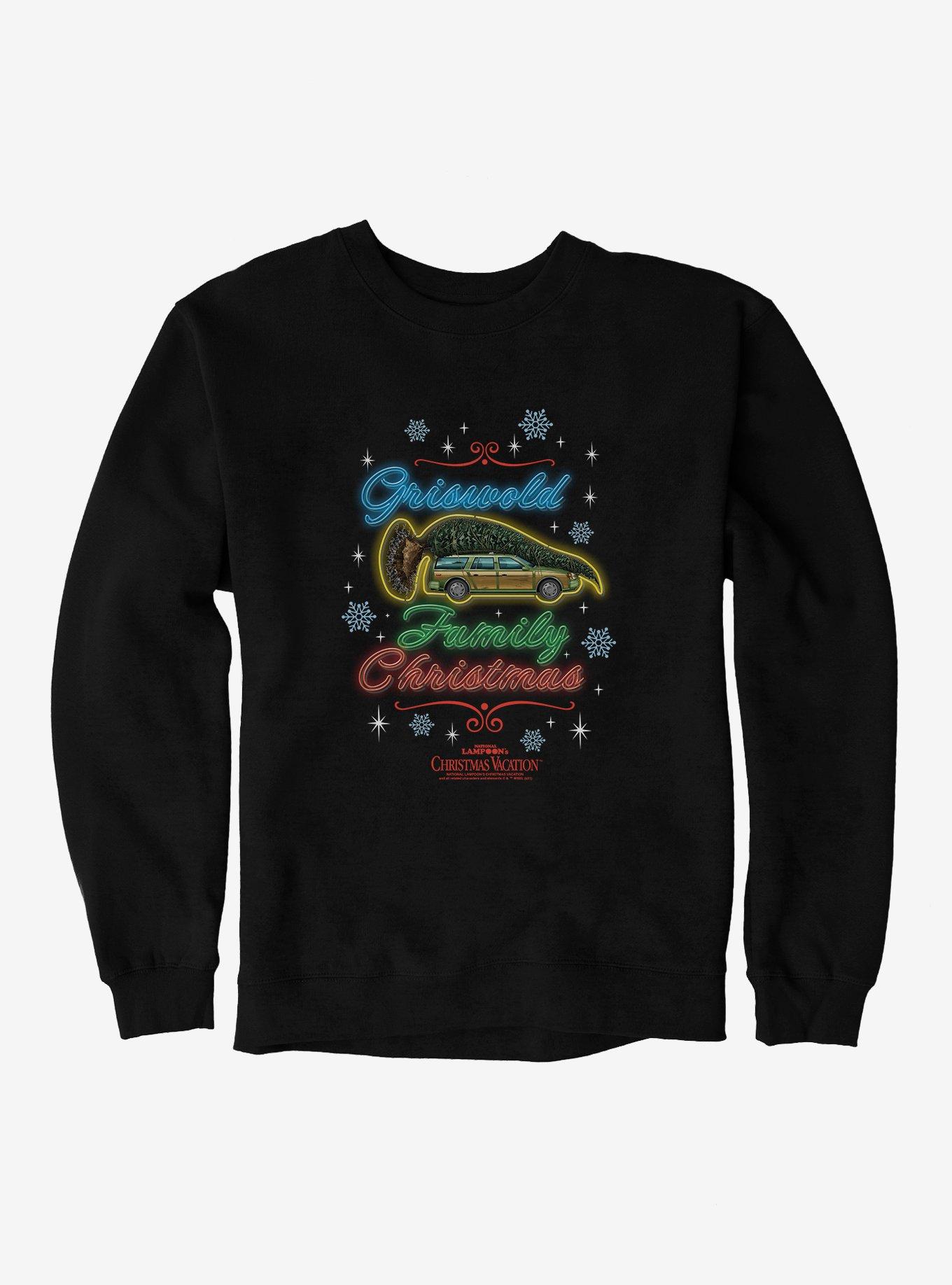 National Lampoon's Christmas Vacation Neon Griswold Family Sweatshirt, , hi-res