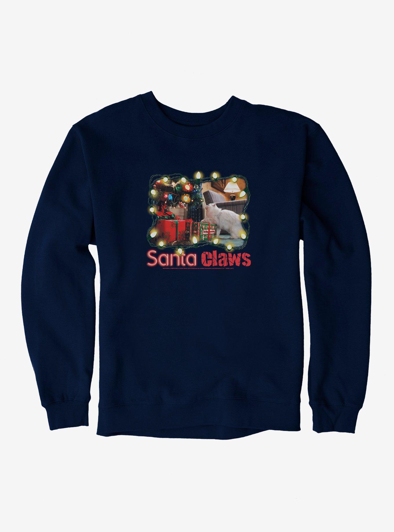 National Lampoon's Christmas Vacation Santa Claws Sweatshirt, , hi-res