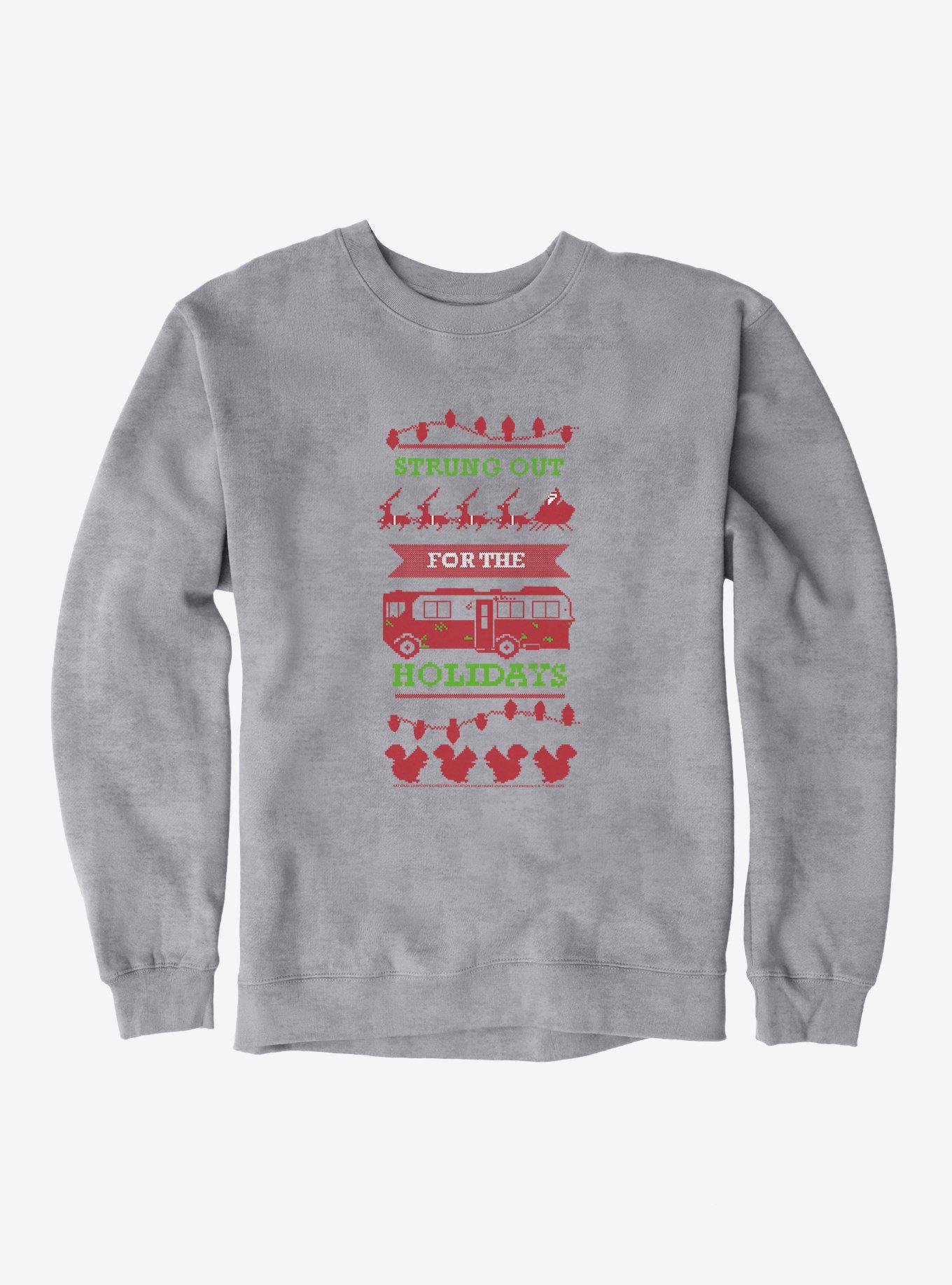 National Lampoon's Christmas Vacation Strung Out For The Holidays Sweatshirt, , hi-res