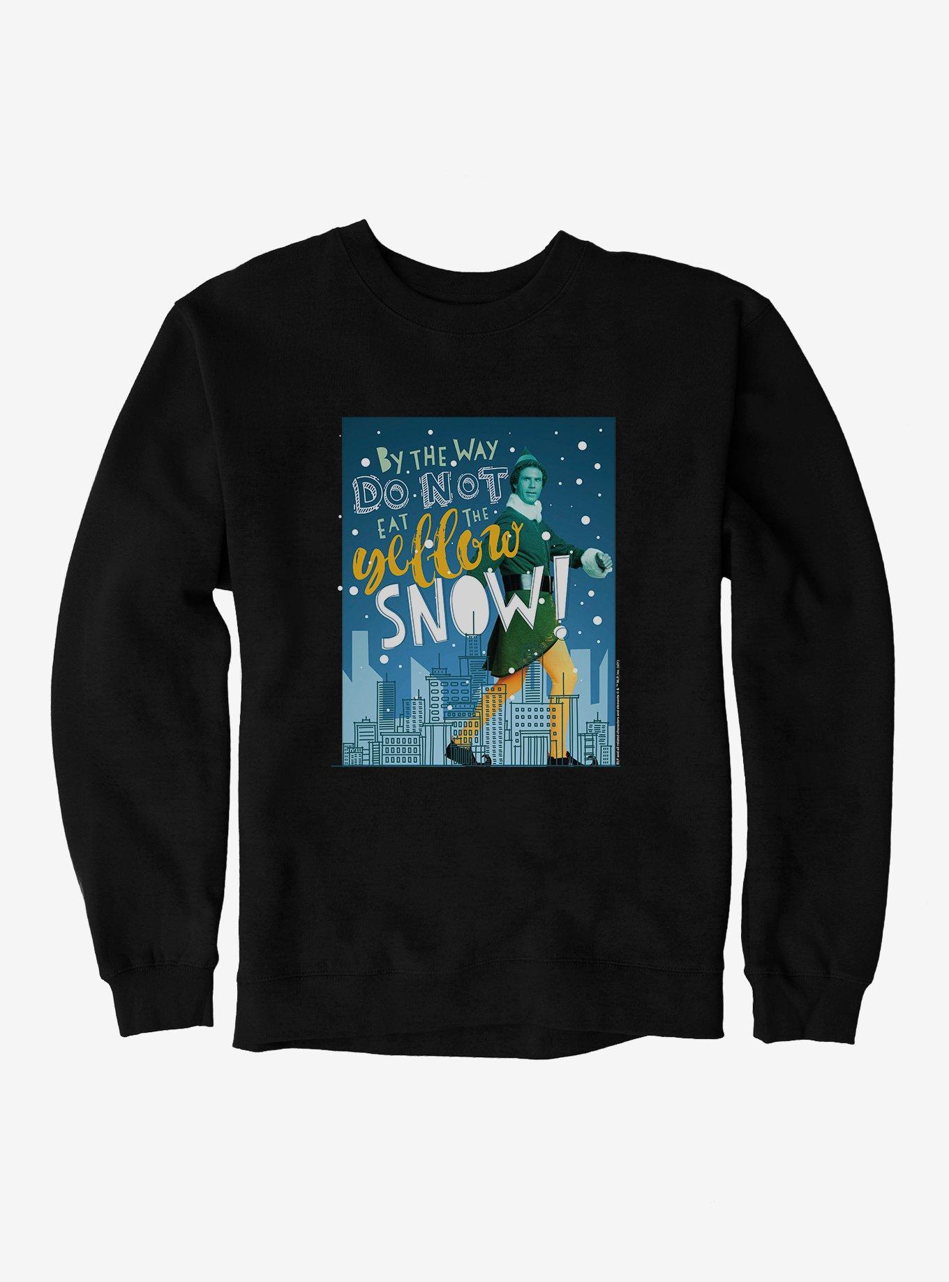 Elf Do Not Eat The Yellow Snow Sweatshirt, , hi-res