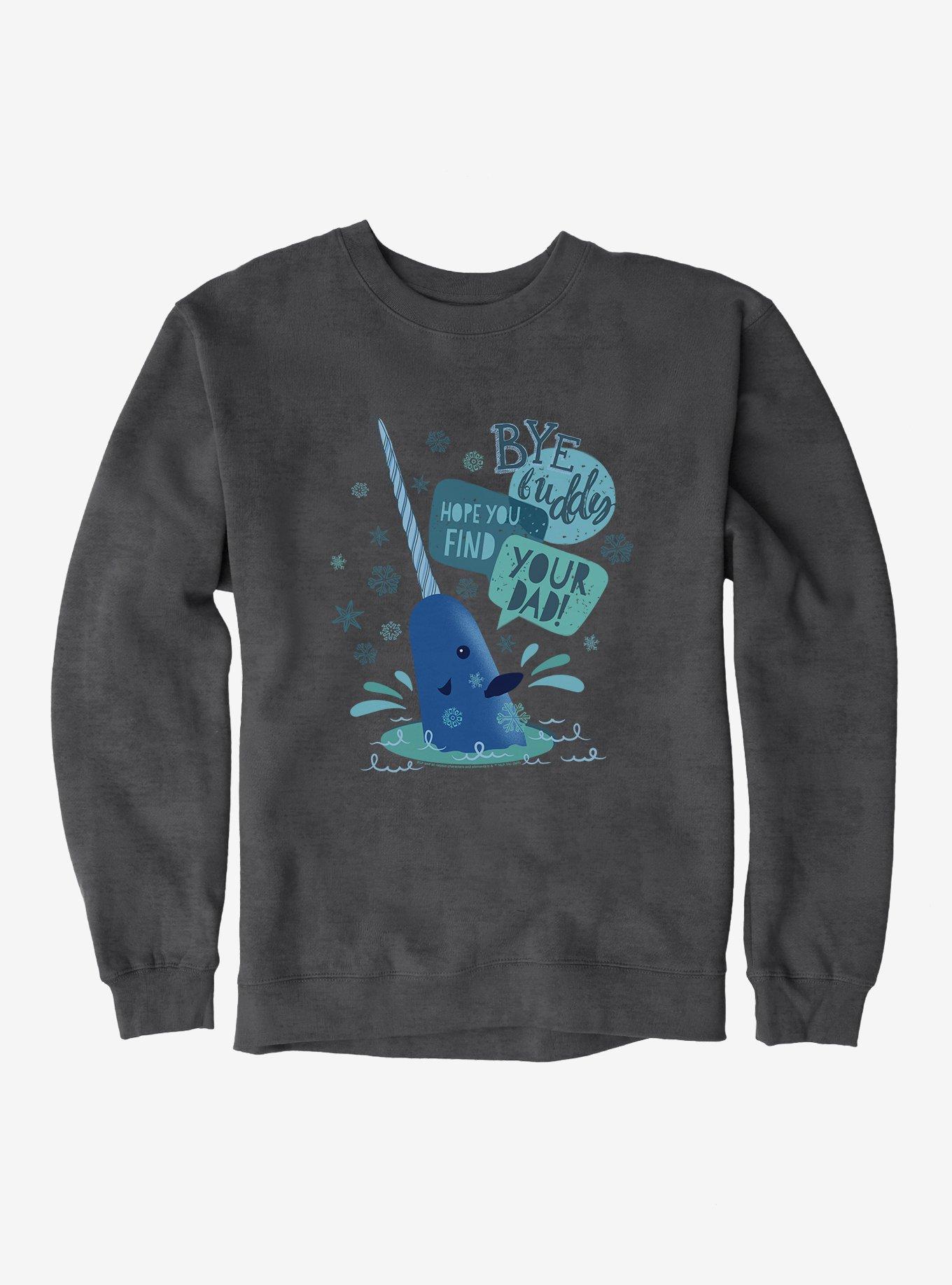 Elf Narwhal Bye Buddy Sweatshirt Hot Topic