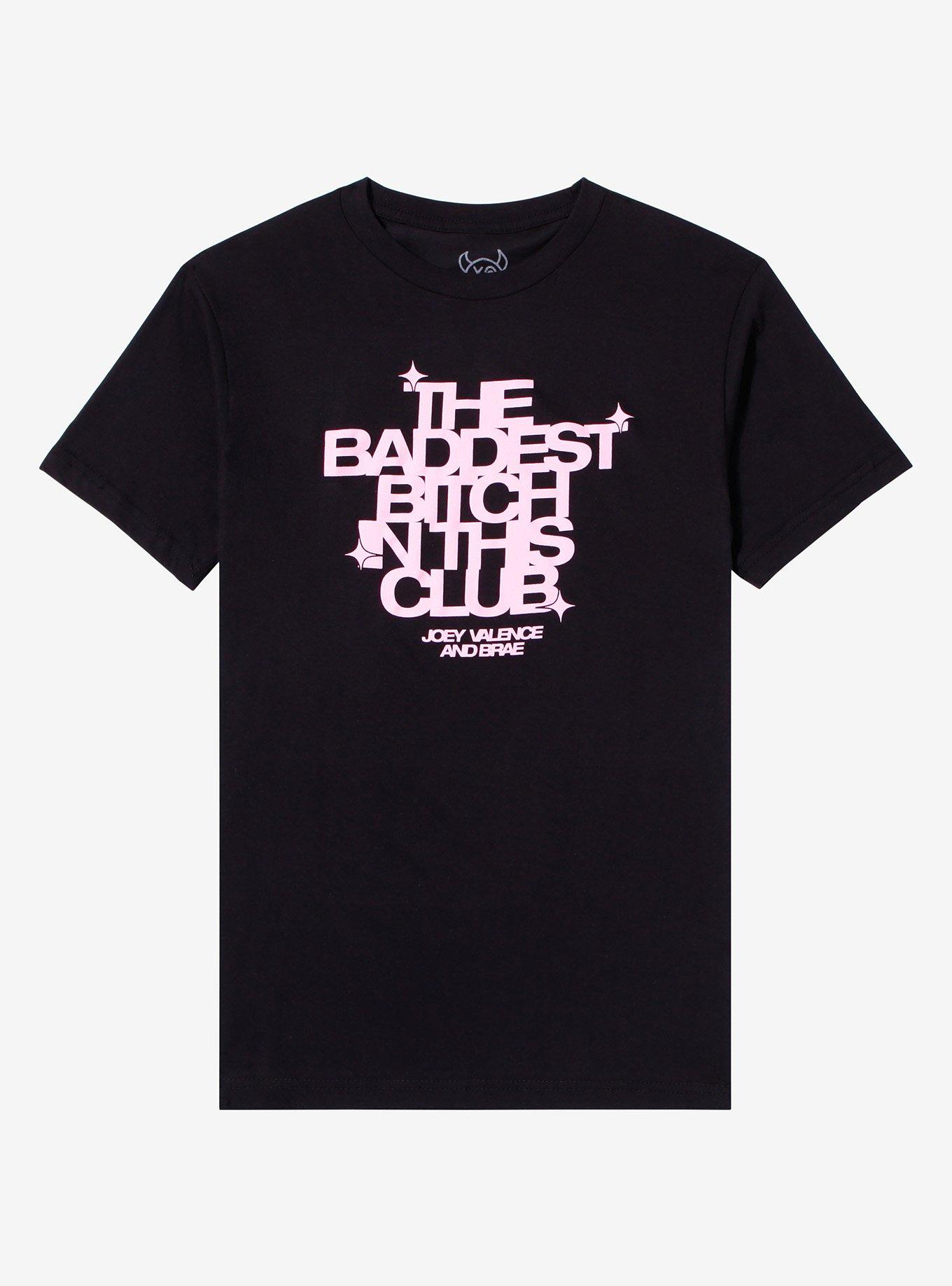 Joey Valence And Brae Baddest Club Boyfriend Fit Girls T Shirt Hot Topic 3051