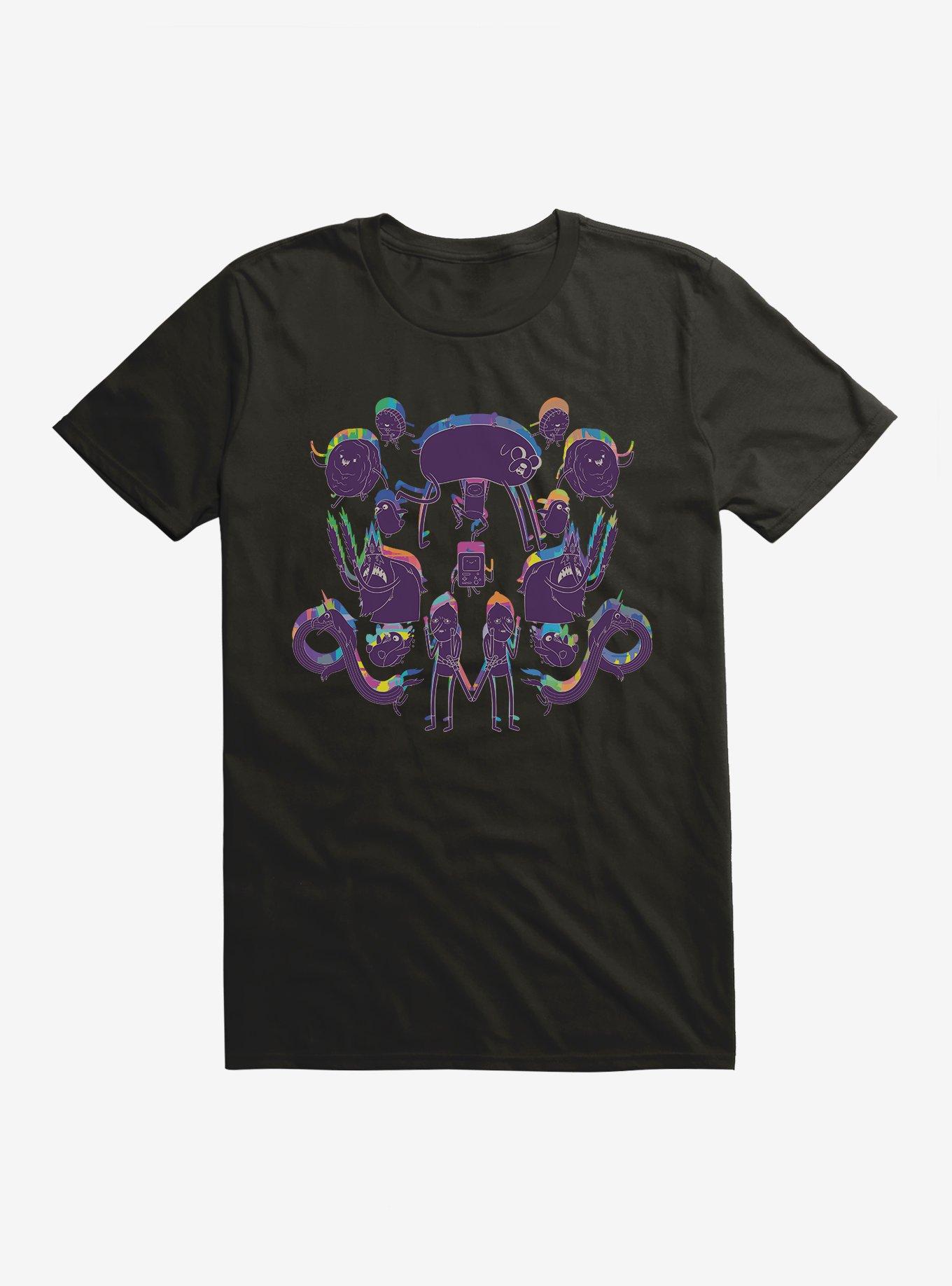 Adventure Time Rainbow Shadows T-Shirt