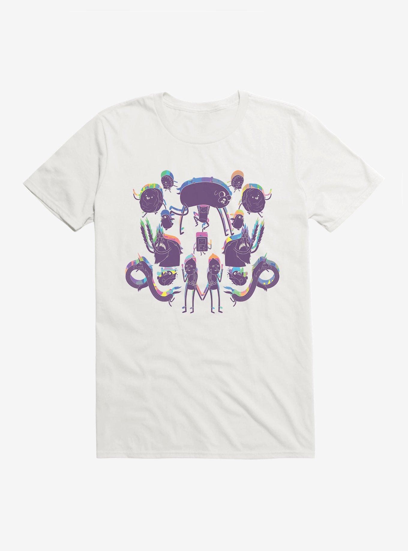 Adventure Time Rainbow Shadows T-Shirt, , hi-res