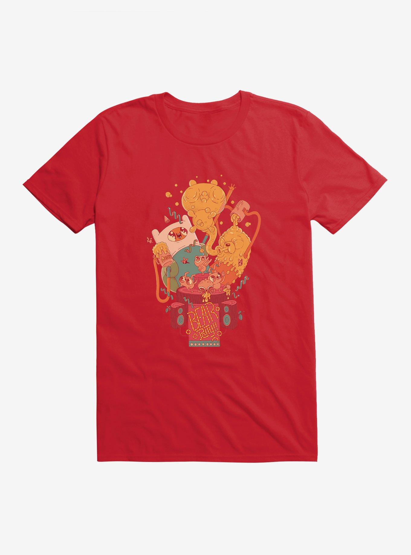 Adventure Time Bear Party T-Shirt, , hi-res