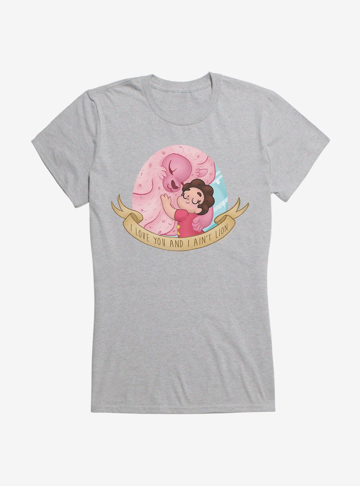 Steven Universe I Love You And I Ain't Lion Girls T-Shirt, , hi-res