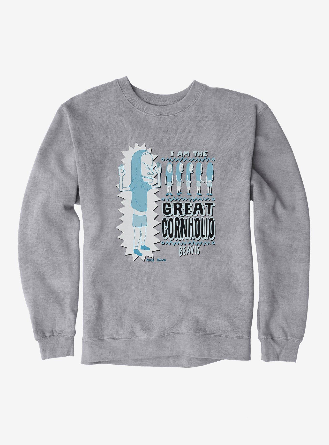 Beavis And Butthead Great Cornholio Sweatshirt, SPORT GRAY, hi-res