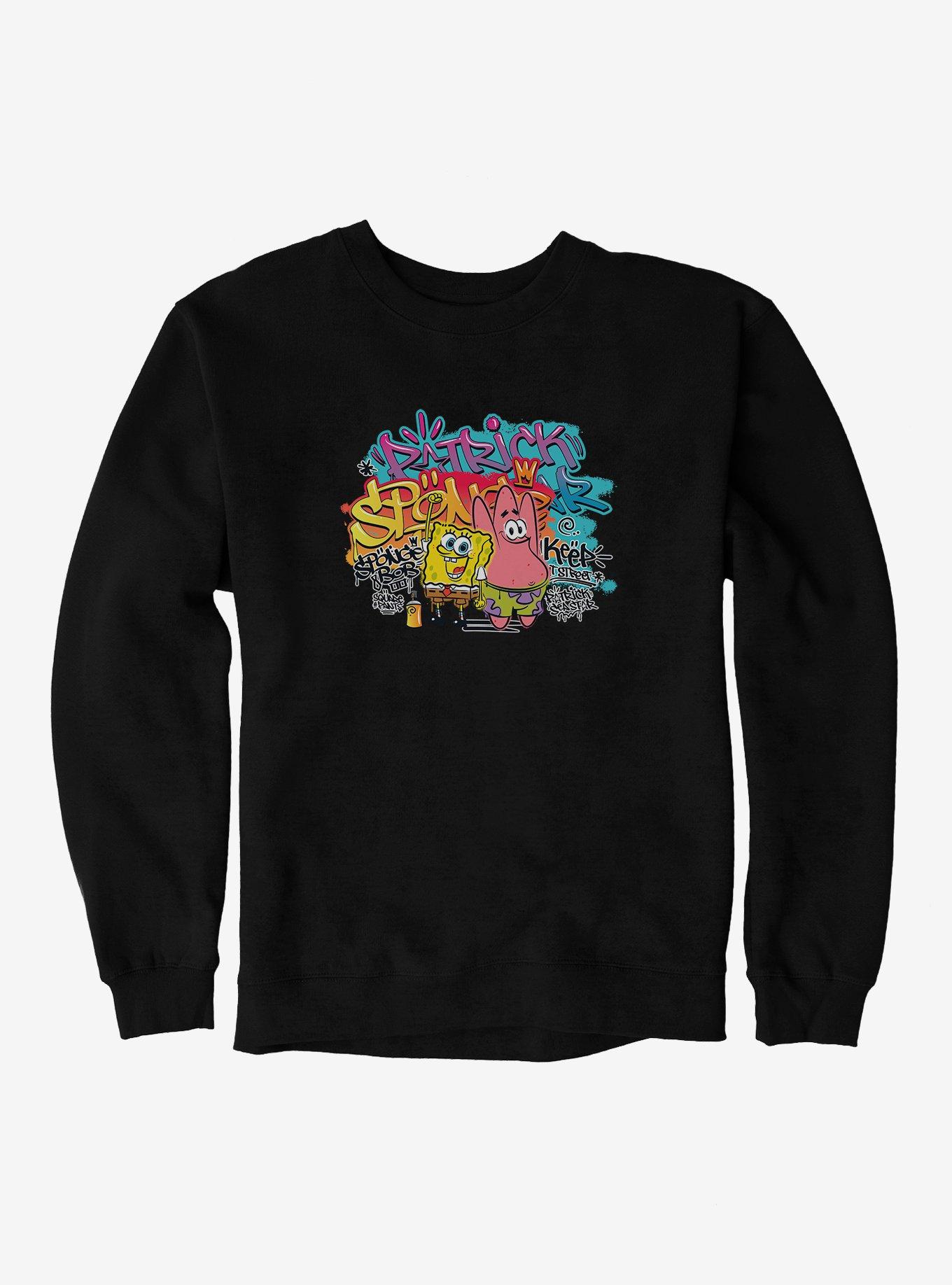SpongeBob SquarePants Hip Hop Duo Sweatshirt, , hi-res
