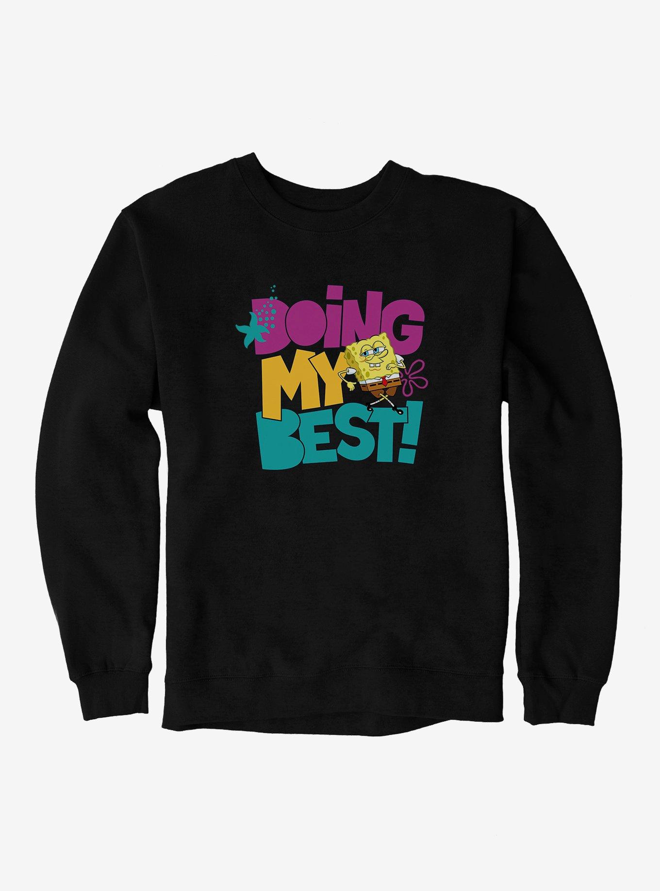 SpongeBob SquarePants Doing My Best! Sweatshirt, , hi-res