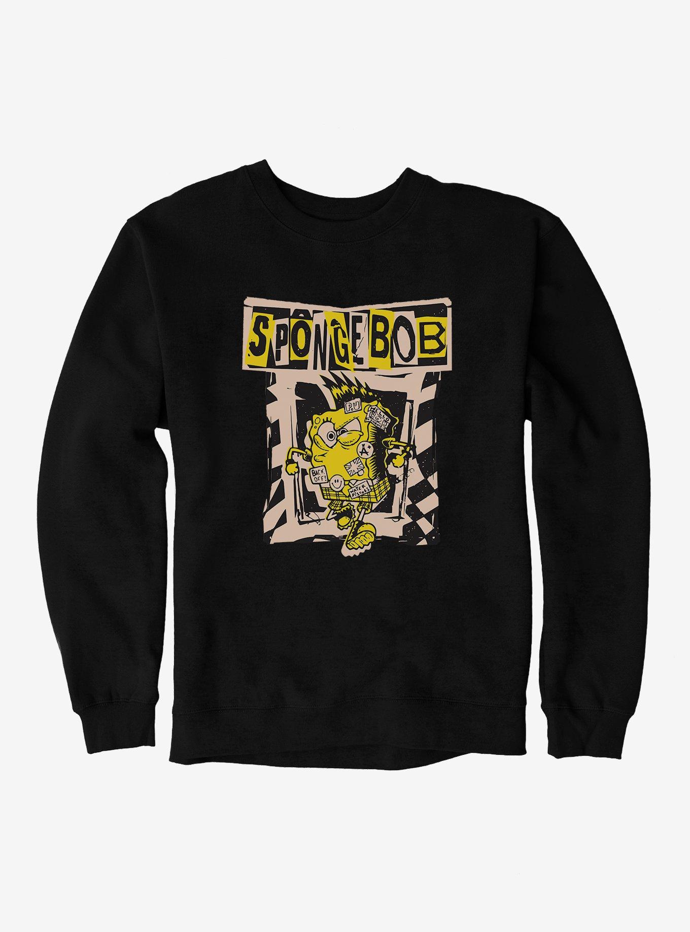 SpongeBob SquarePants Punk Attitude Sweatshirt, , hi-res