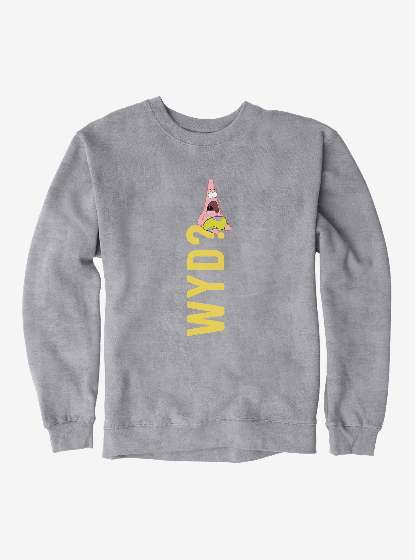 SpongeBob SquarePants WYD Patrick Sweatshirt, SPORT GRAY, hi-res