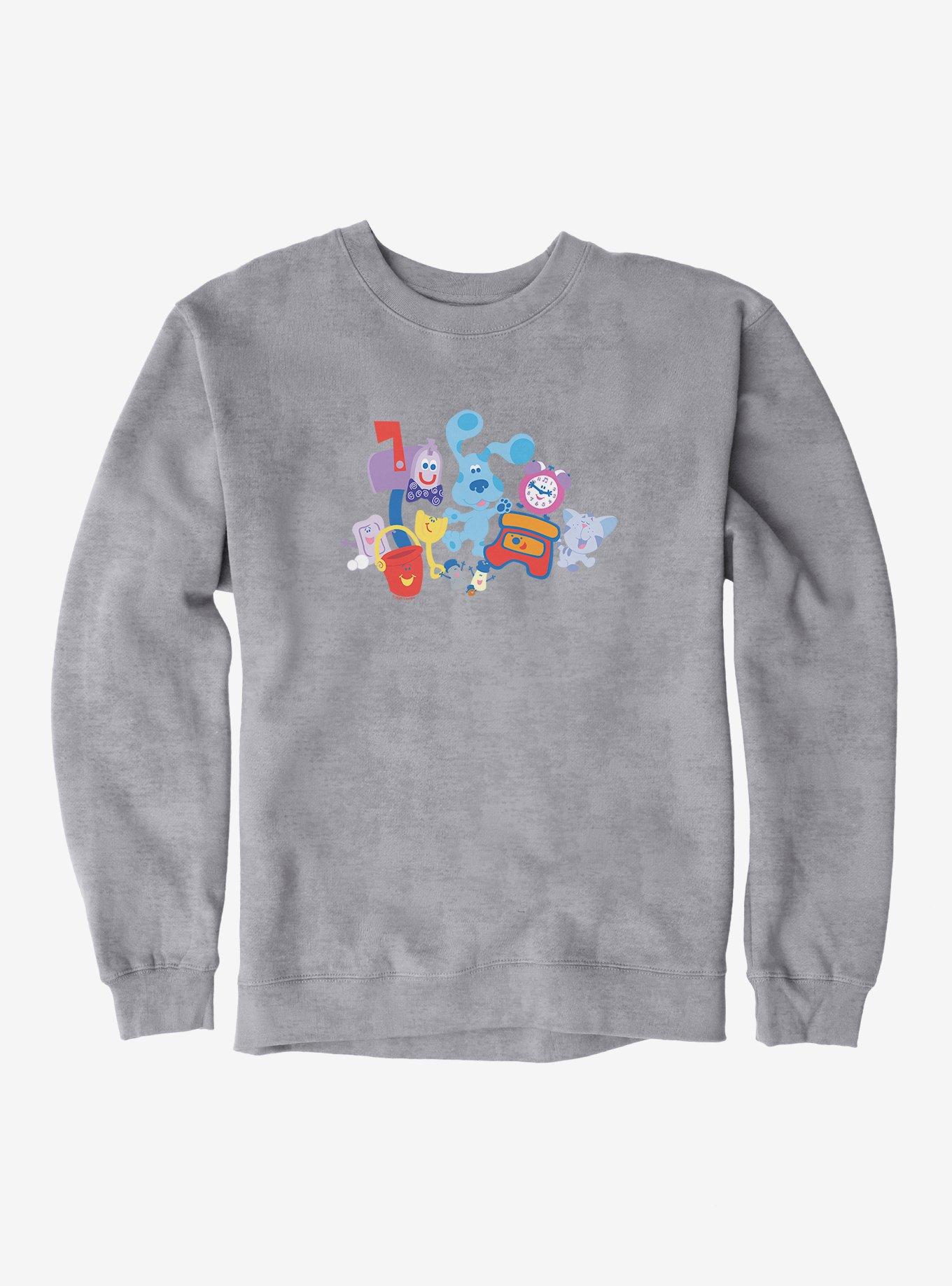 Blue's Clues Group Fun Sweatshirt, SPORT GRAY, hi-res