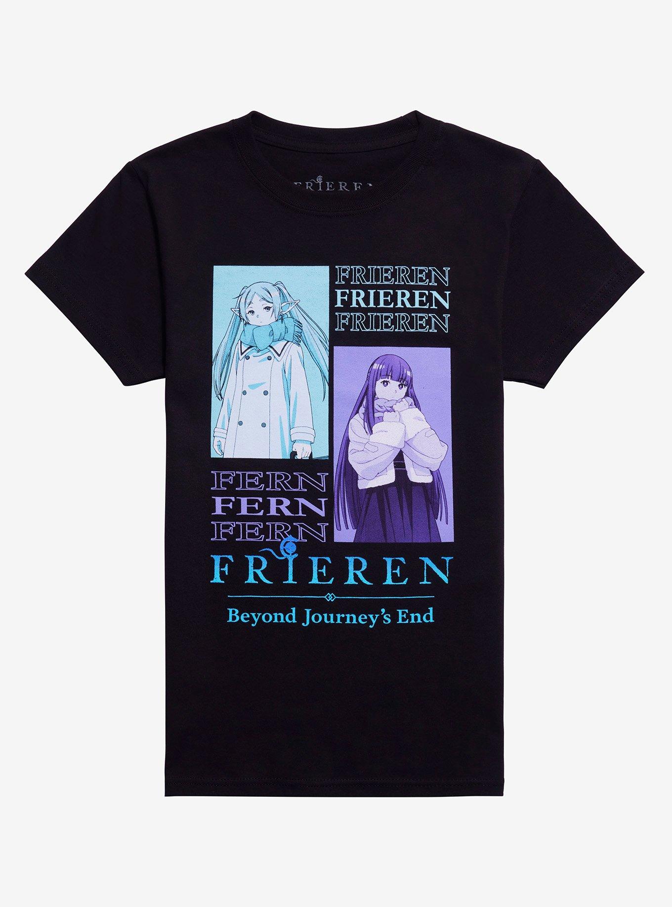 Frieren: Beyond Journey's End Frieren & Fern Boyfriend Fit Girls T-Shirt, MULTI, hi-res