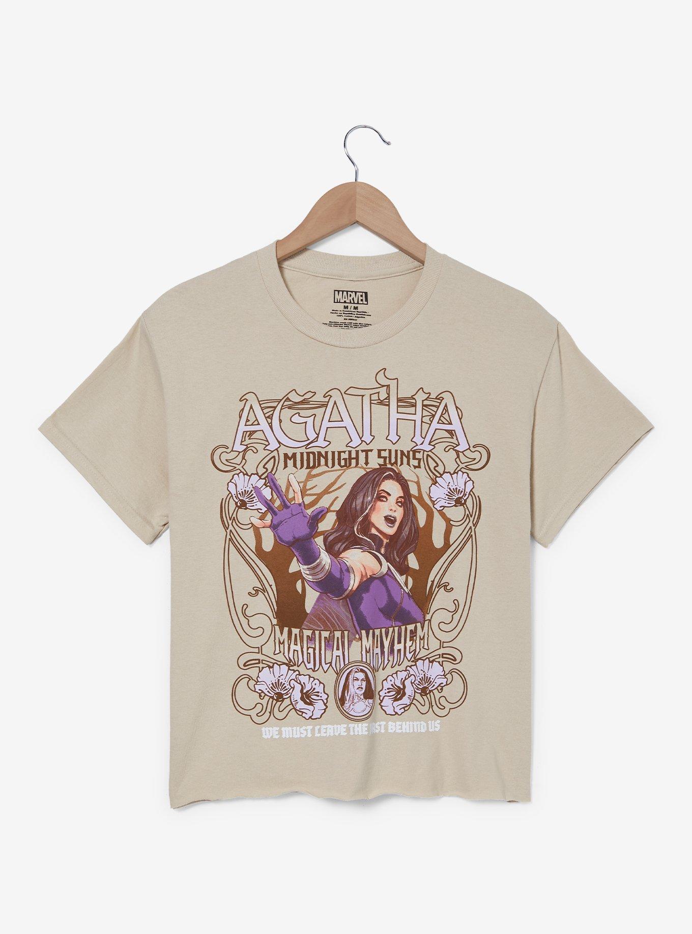 Marvel Agatha Magical Mayhem Portrait Cropped Women's T-Shirt - BoxLunch Exclusive, , hi-res