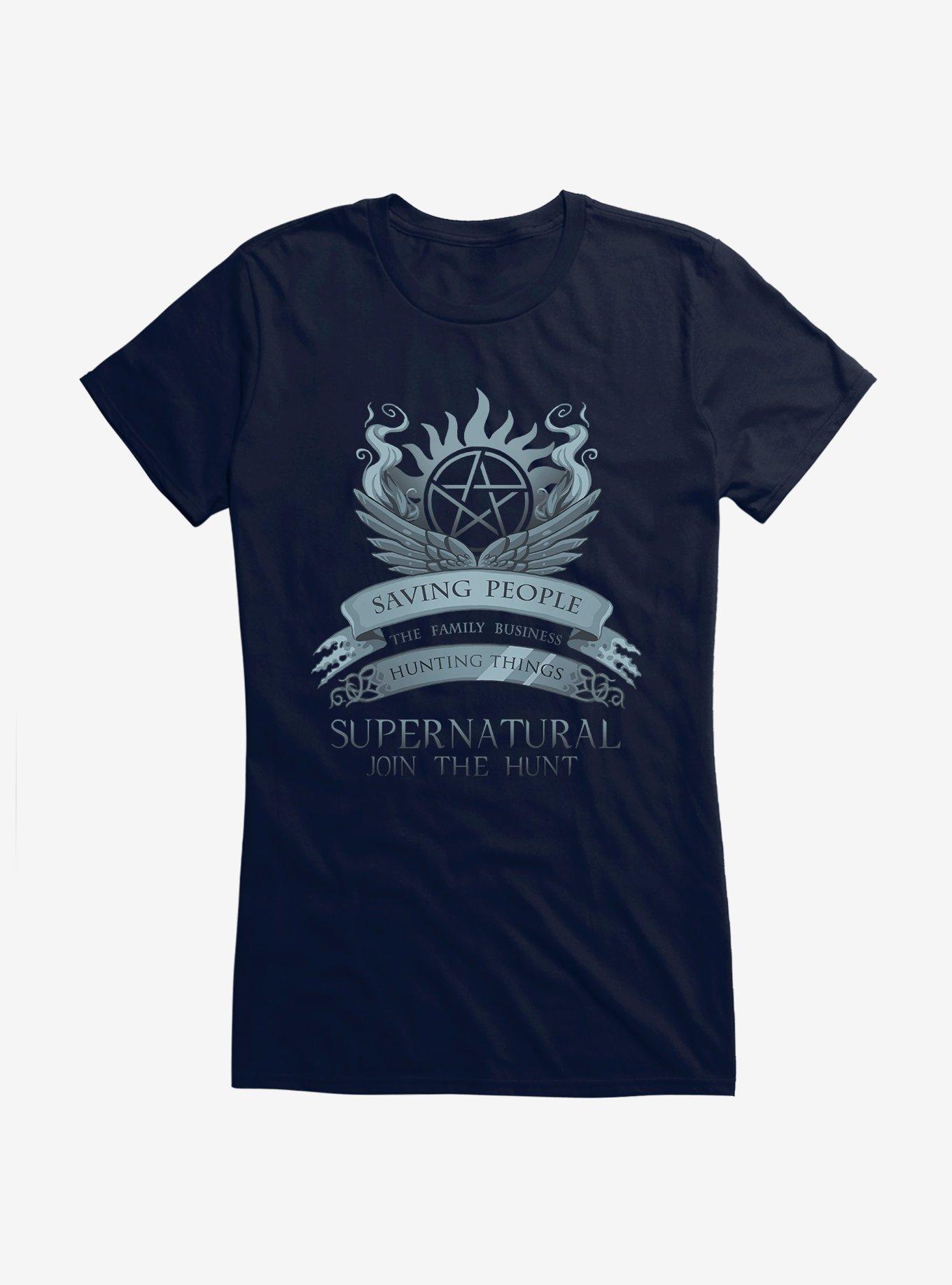 Supernatural Join The Hunt Girl's T-Shirt