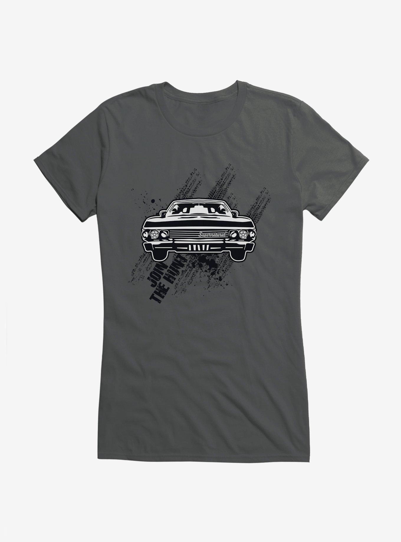 Supernatural Join The Hunt Impala Girls T-Shirt