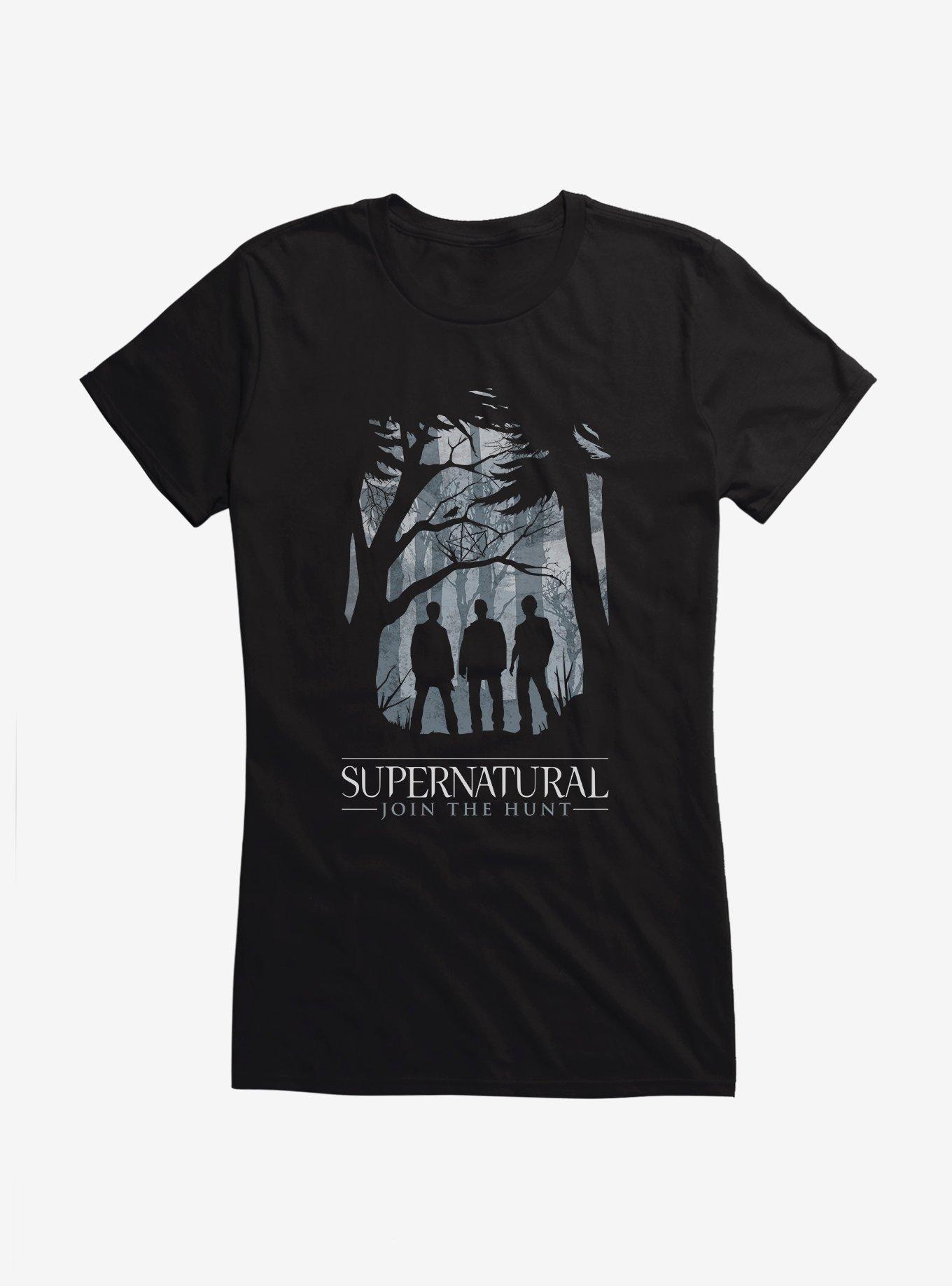 Supernatural Forest Join The Hunt Girls T-Shirt, , hi-res