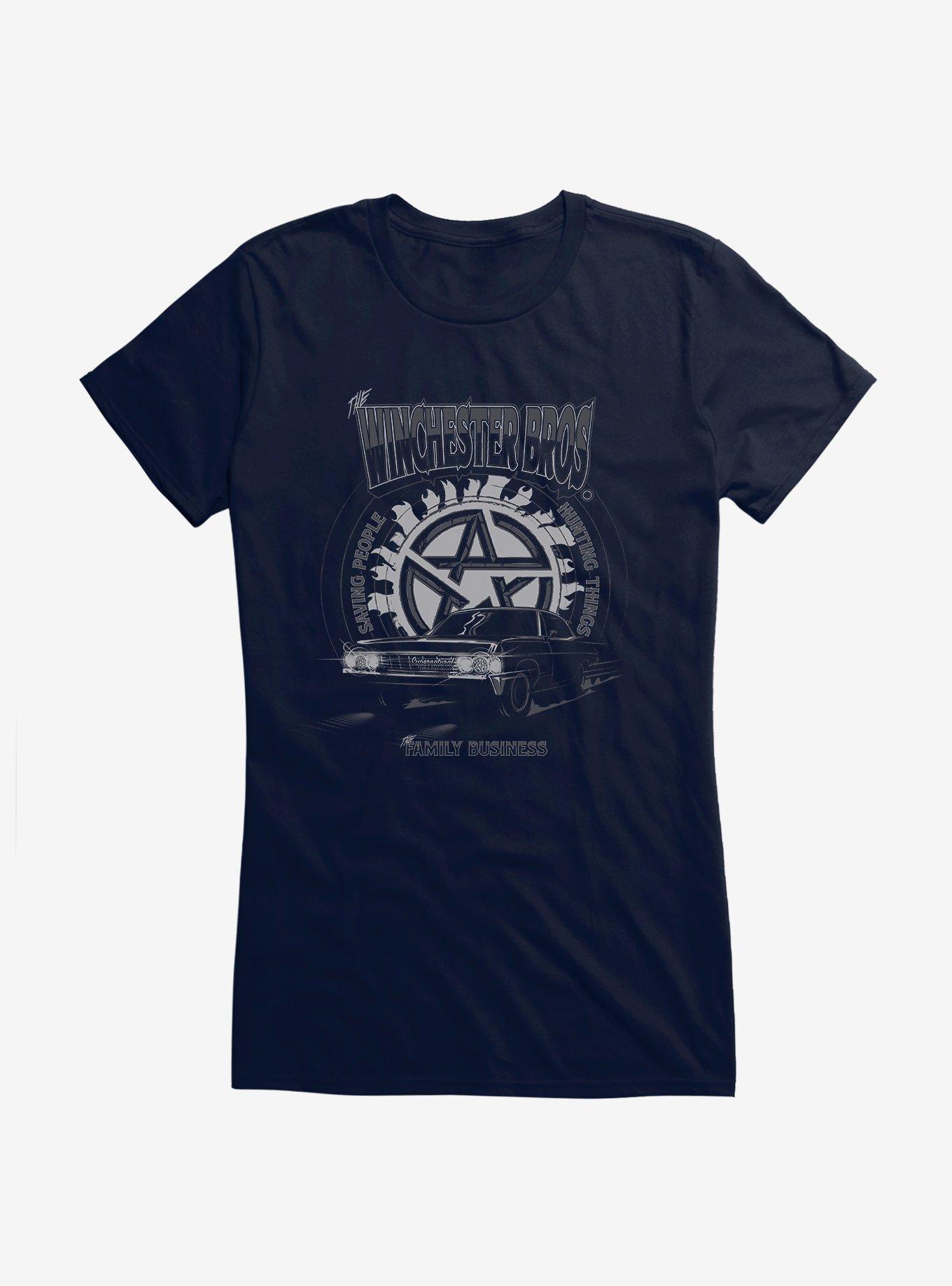 Supernatural Winchester Bros Girls T-Shirt, , hi-res