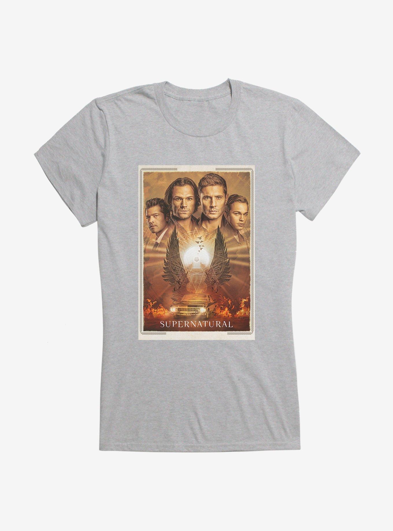 Supernatural Key Team Girls T-Shirt, SPORT GRAY, hi-res