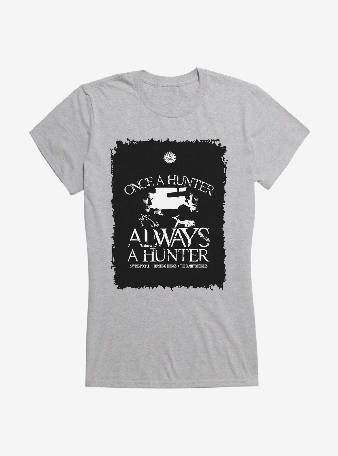 Supernatural Always A Hunter Girls T-Shirt