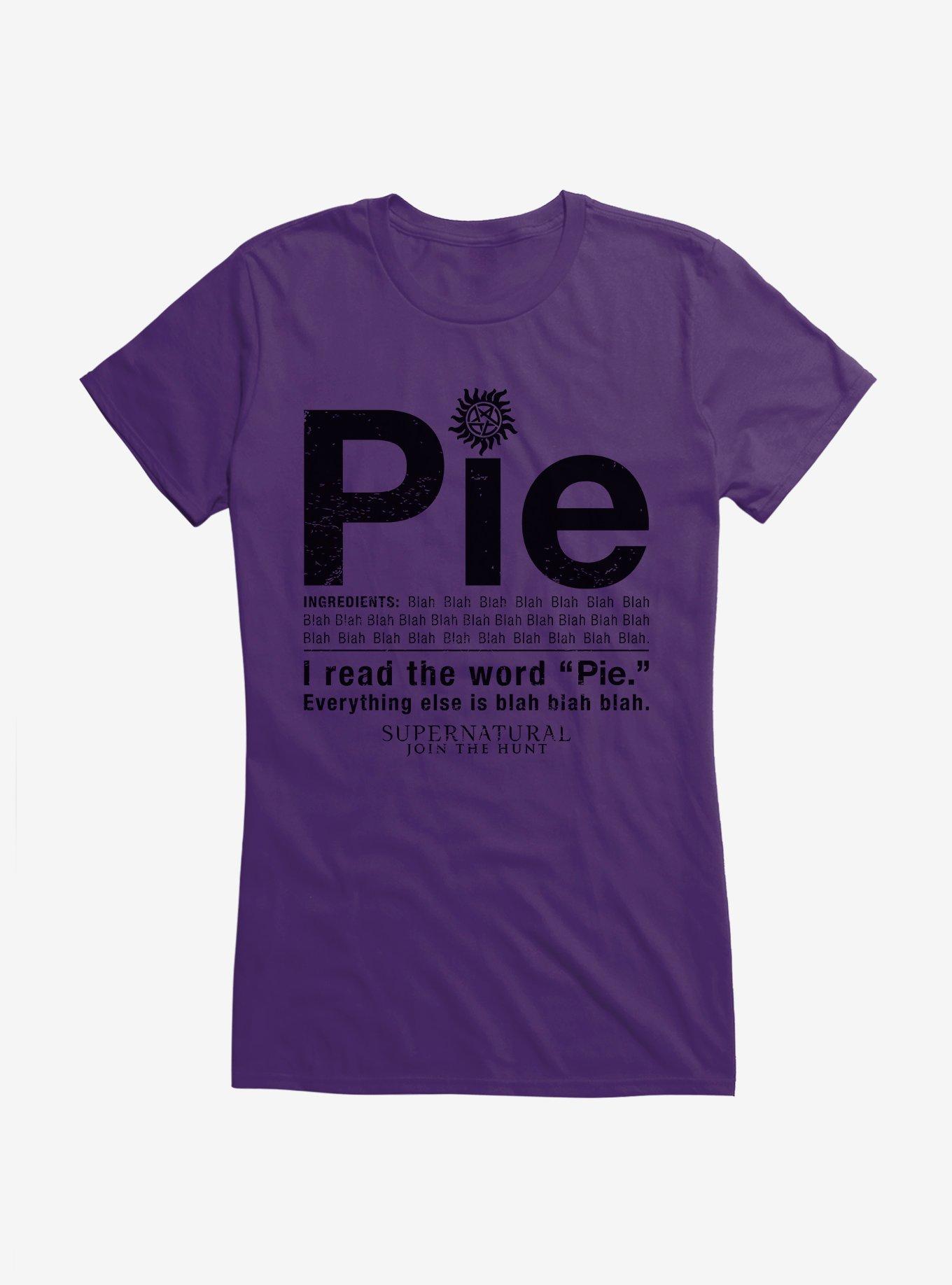 Supernatural Pie Girls T-Shirt, , hi-res