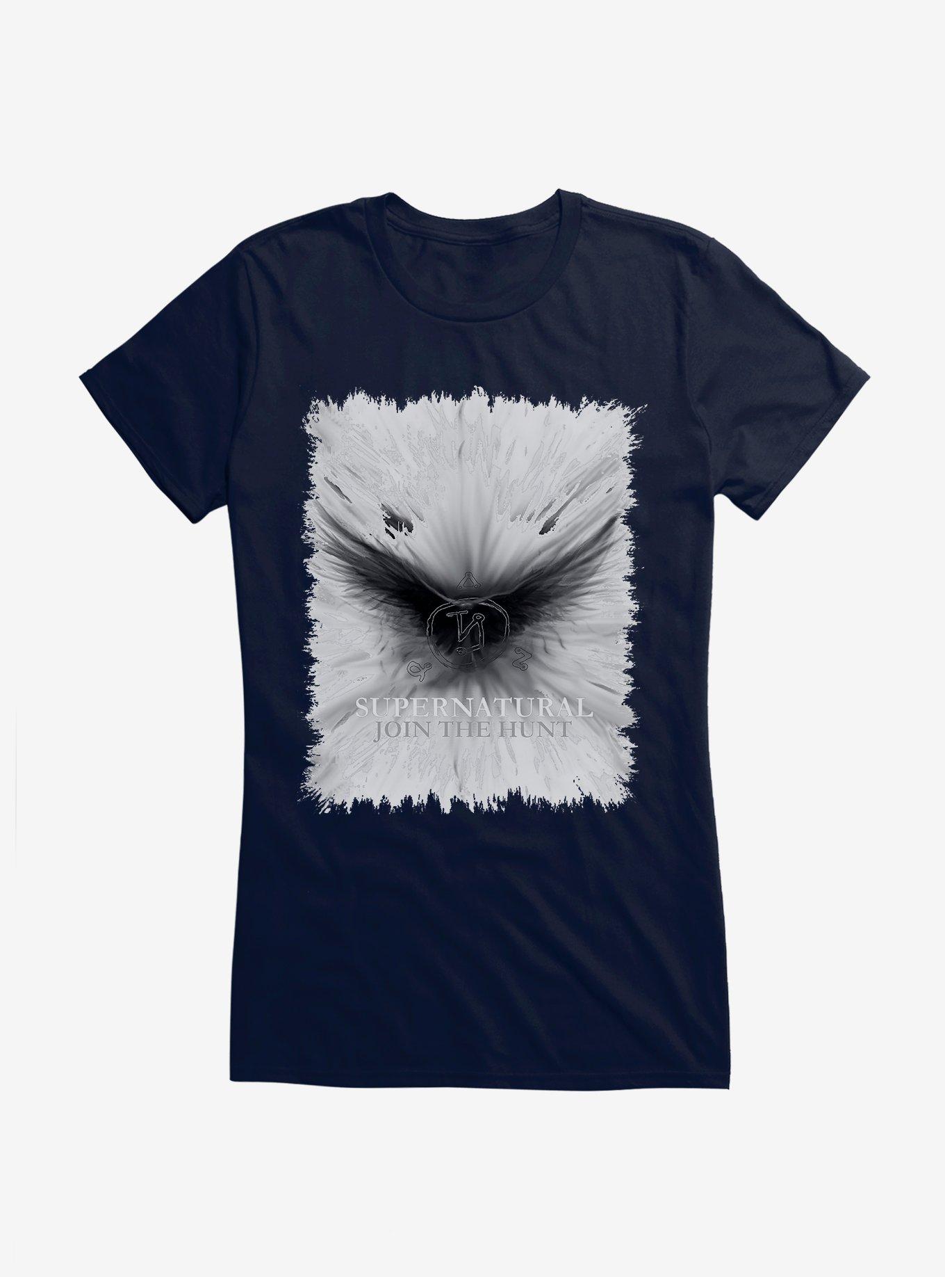 Supernatural Winged Angel Seal Girls T-Shirt