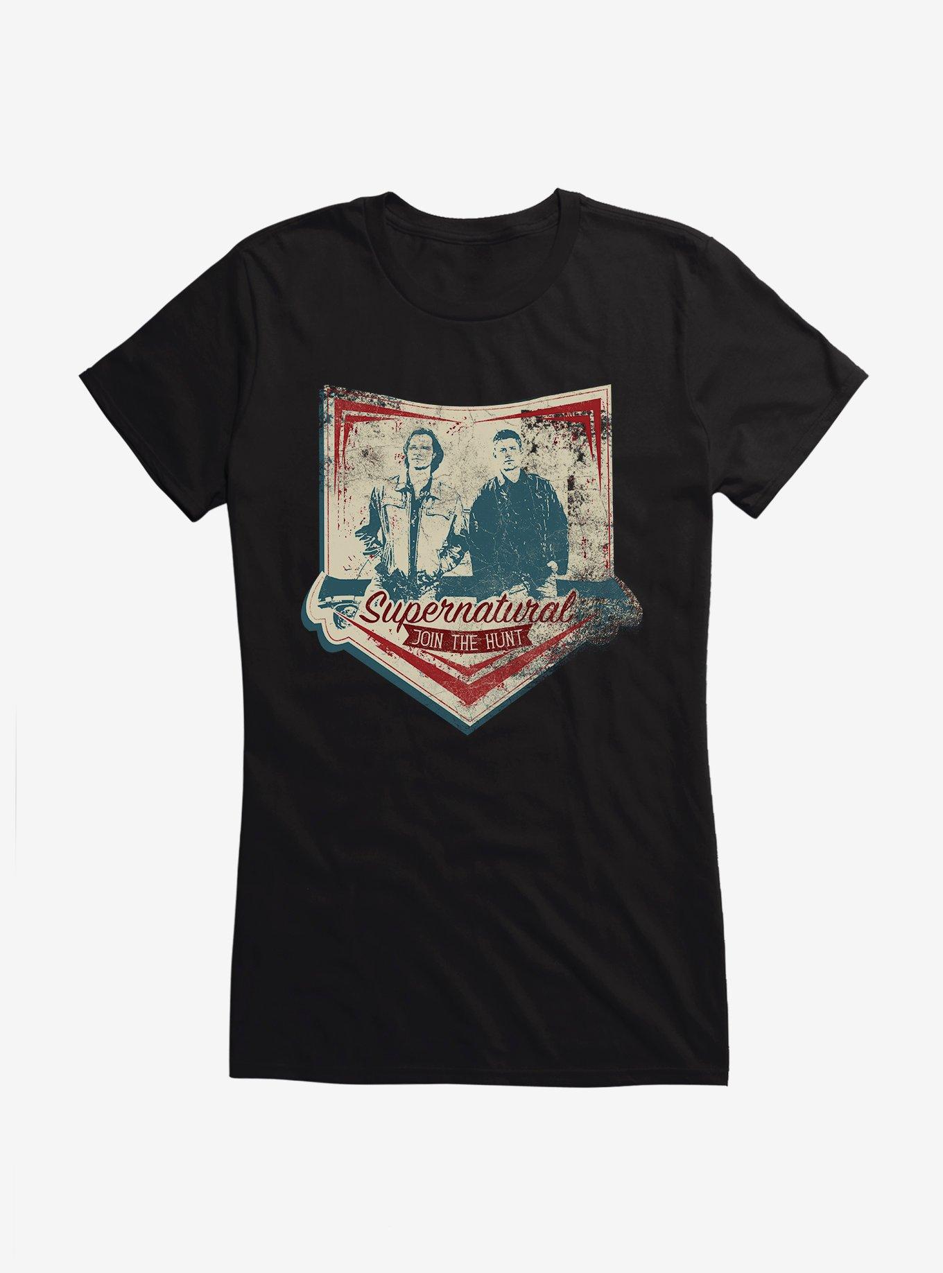 Supernatural Join The Hunt Grunge Girls T-Shirt, , hi-res