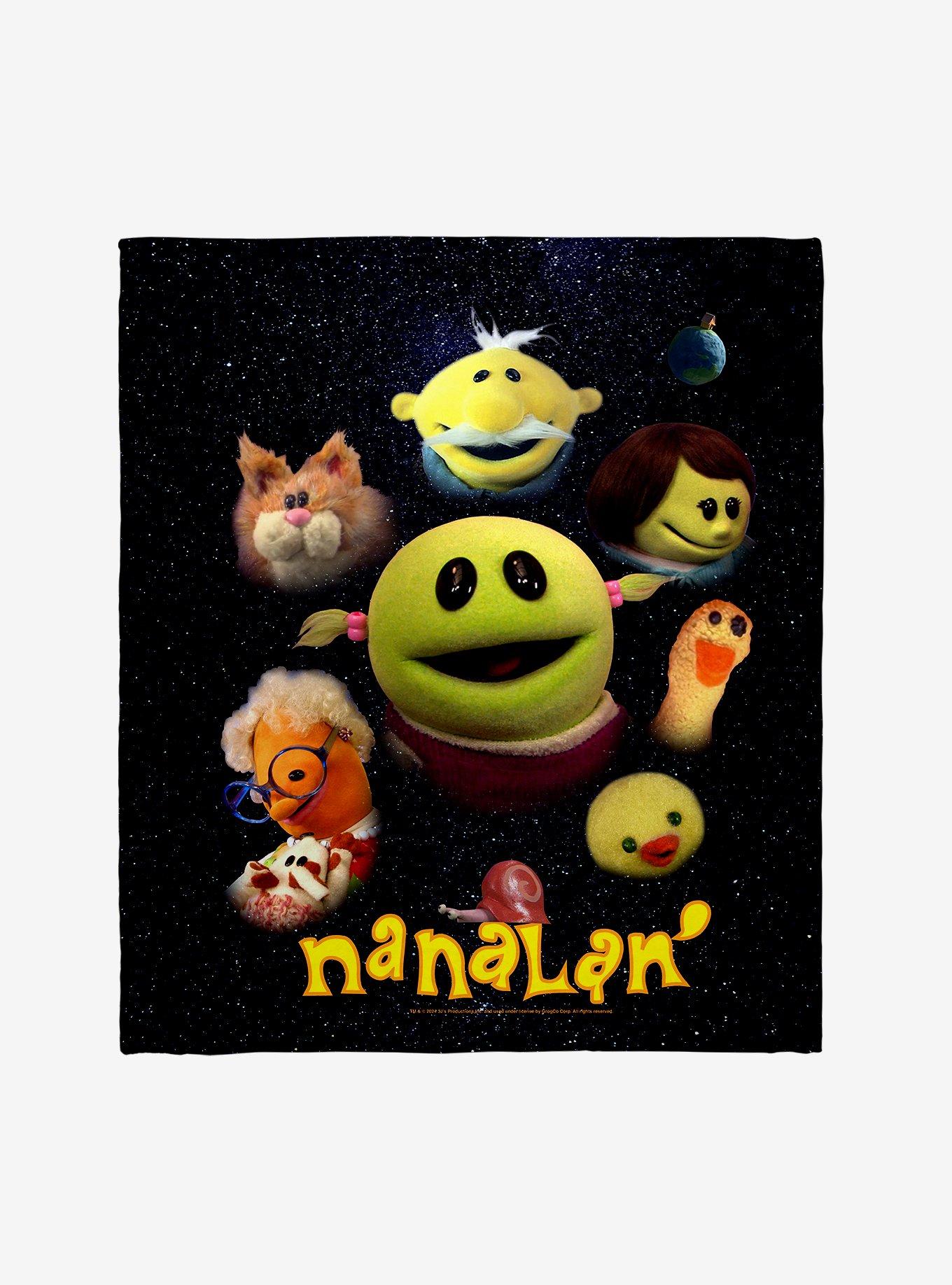 Nanalan Characters Throw Blanket