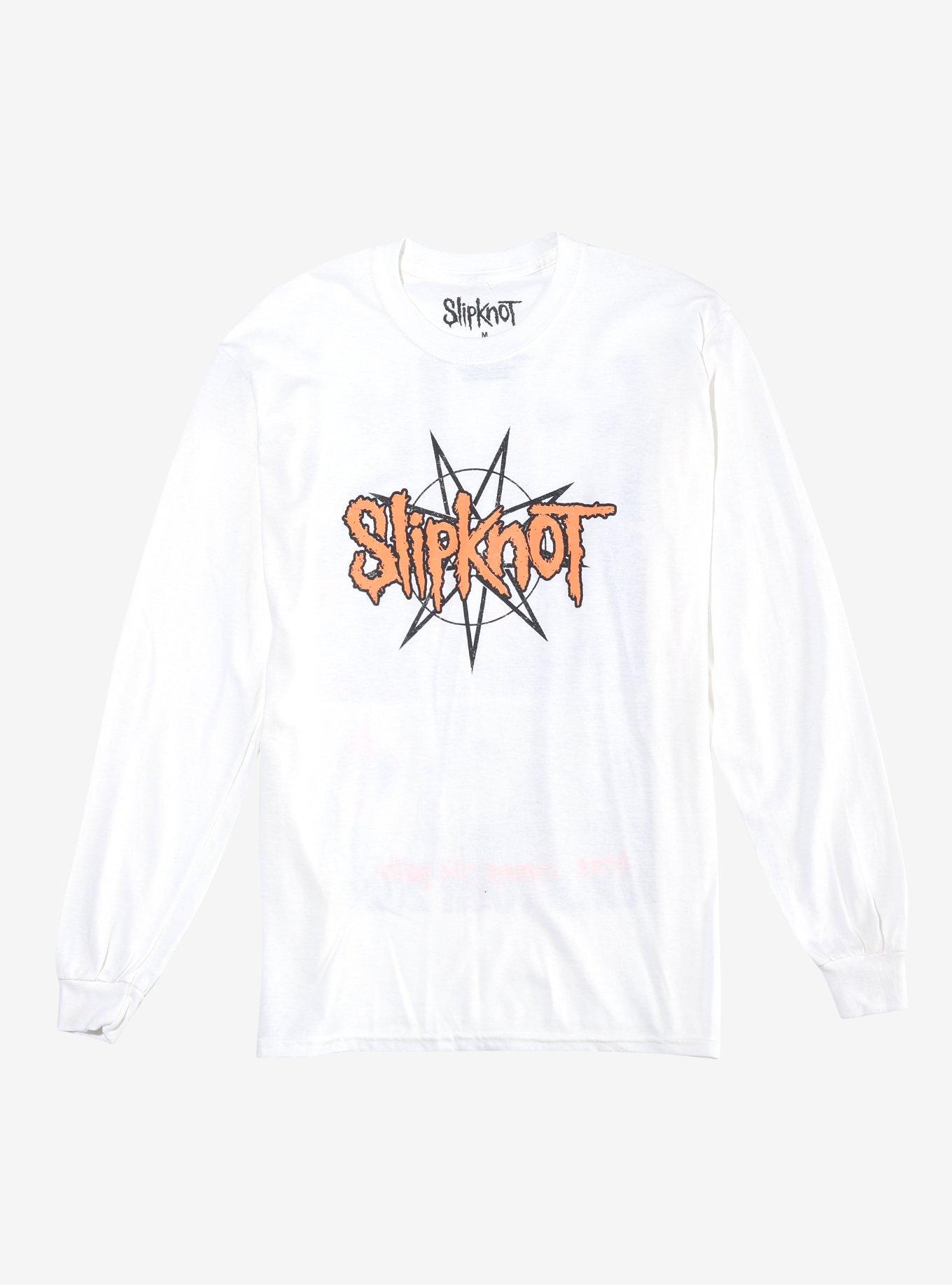 Slipknot World Tour 2024 Two-Sided Long-Sleeve T-Shirt, BRIGHT WHITE, hi-res