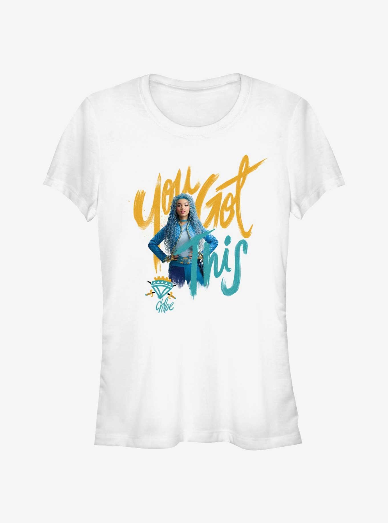 Disney Descendants You Got This Girls T-Shirt, WHITE, hi-res