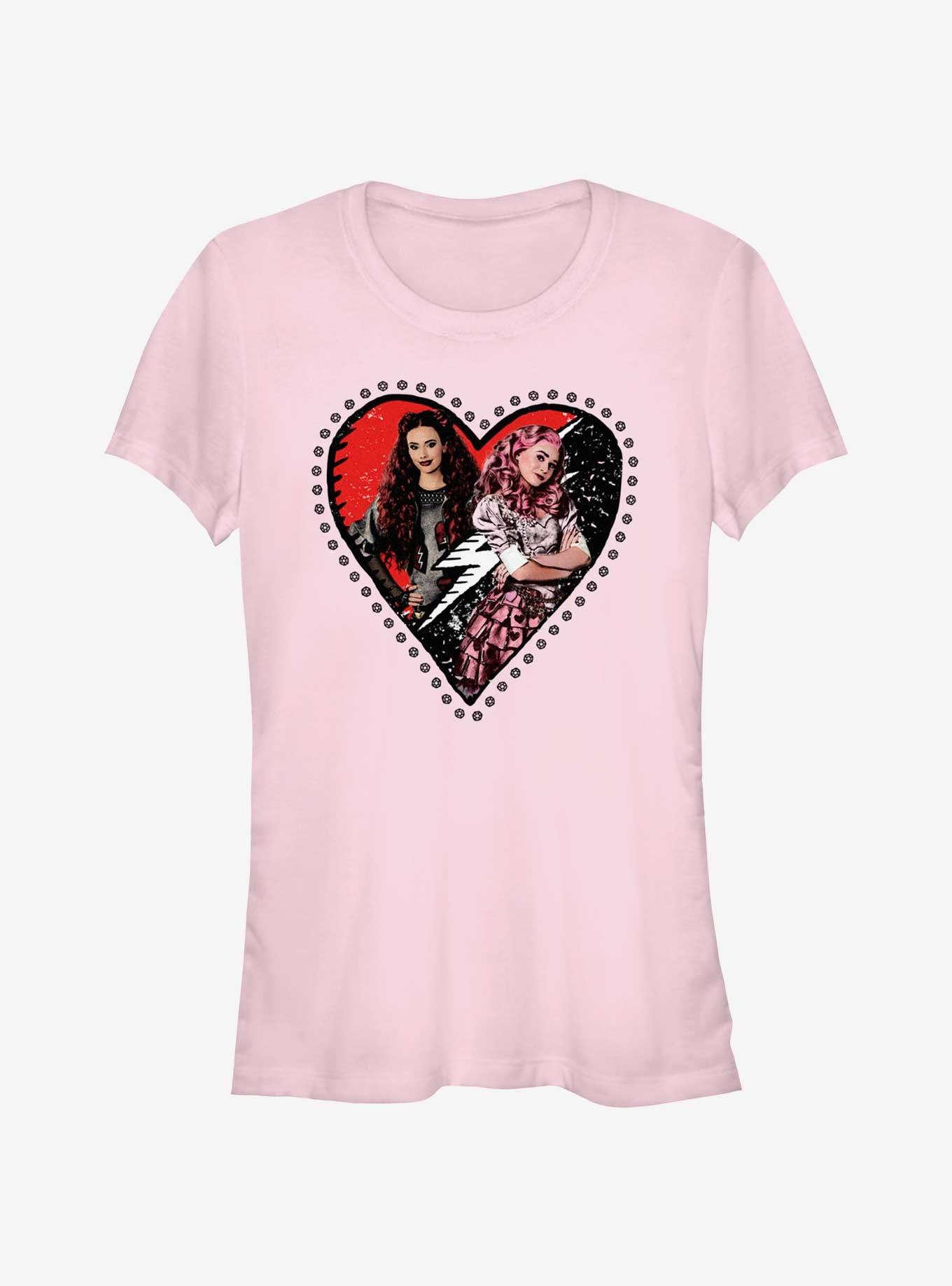 Disney Descendants Red And Bridget Heart Girls T-Shirt, , hi-res