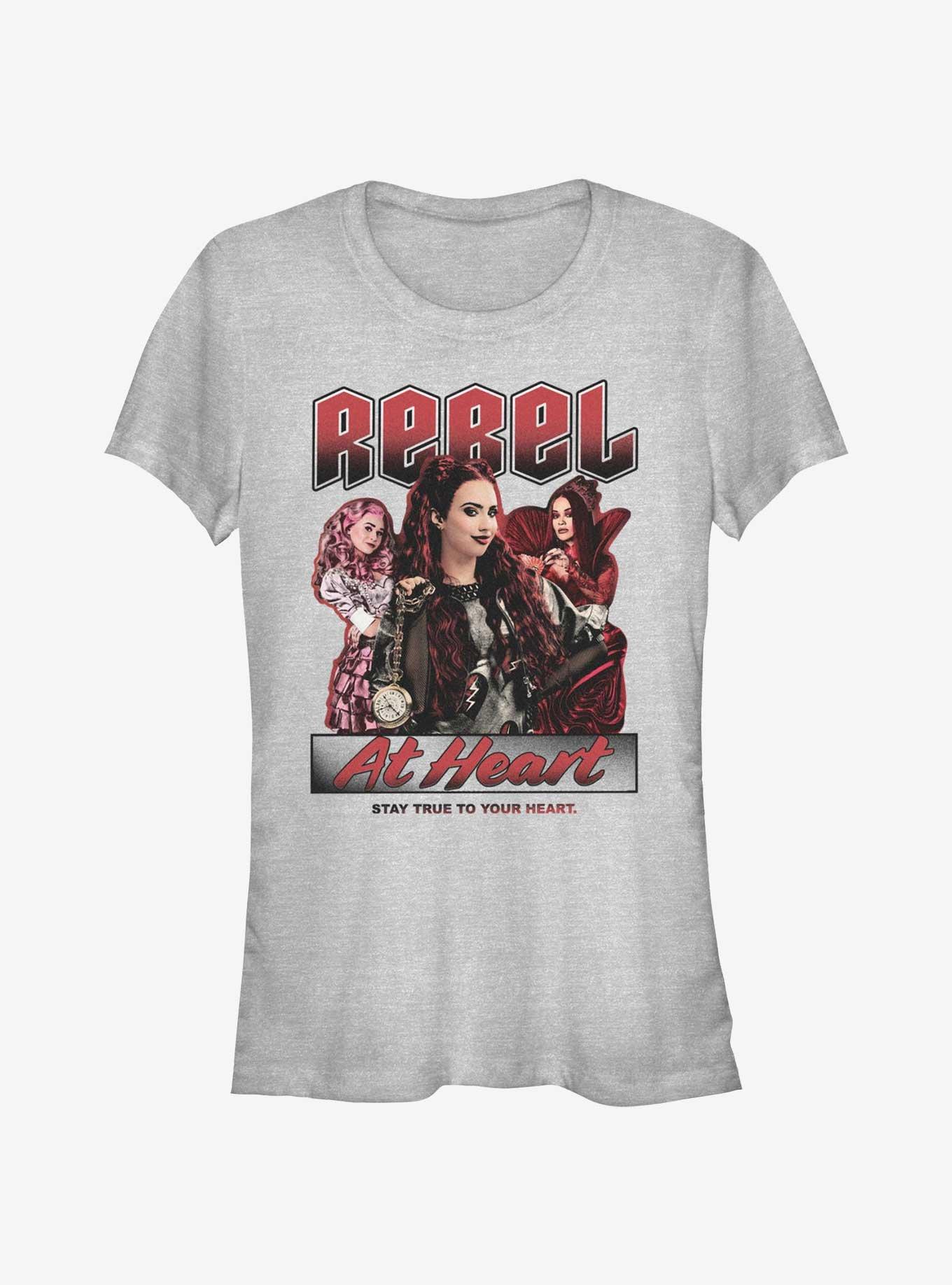 Disney Descendants Rebel At Heart Girls T-Shirt, , hi-res