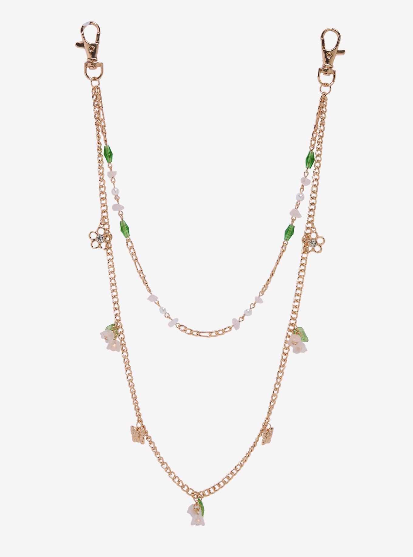 Lily Of The Valley 14 Inch & 22 Inch Double Wallet Chain, , hi-res