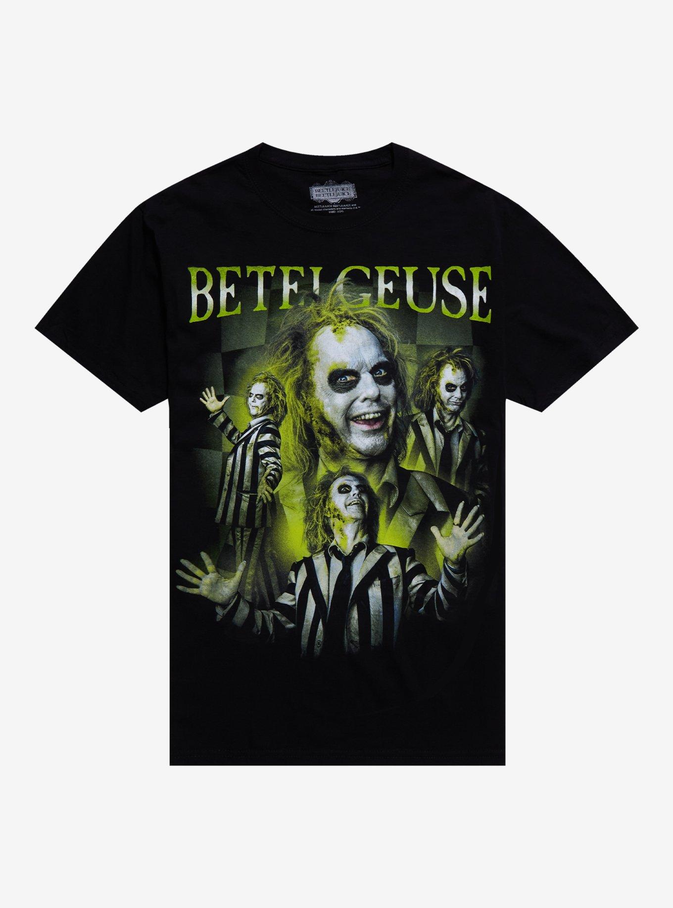 Beetlejuice Beetlejuice Collage T-Shirt, , hi-res