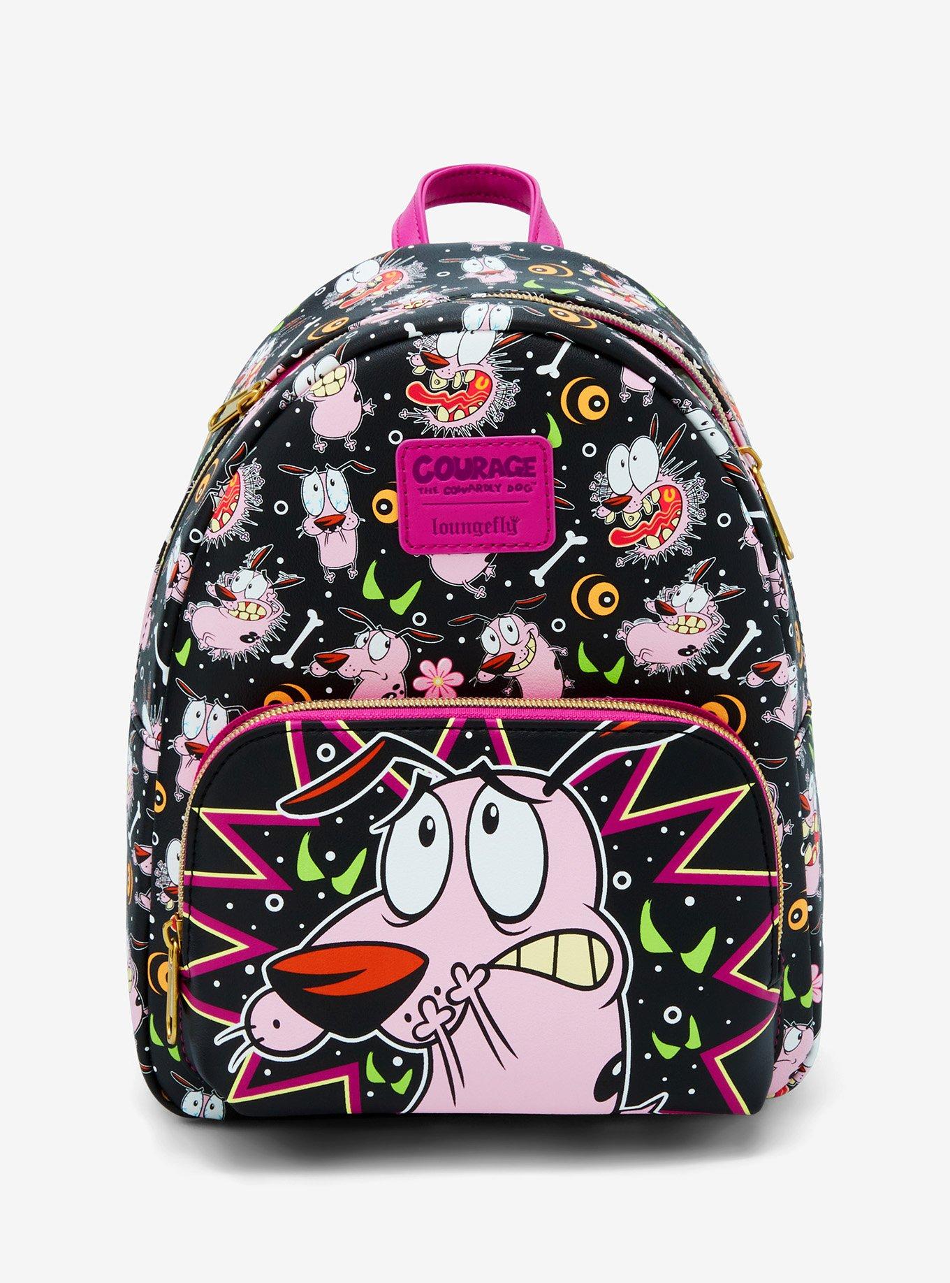 Loungefly Courage The Cowardly Dog Mini Backpack, , hi-res